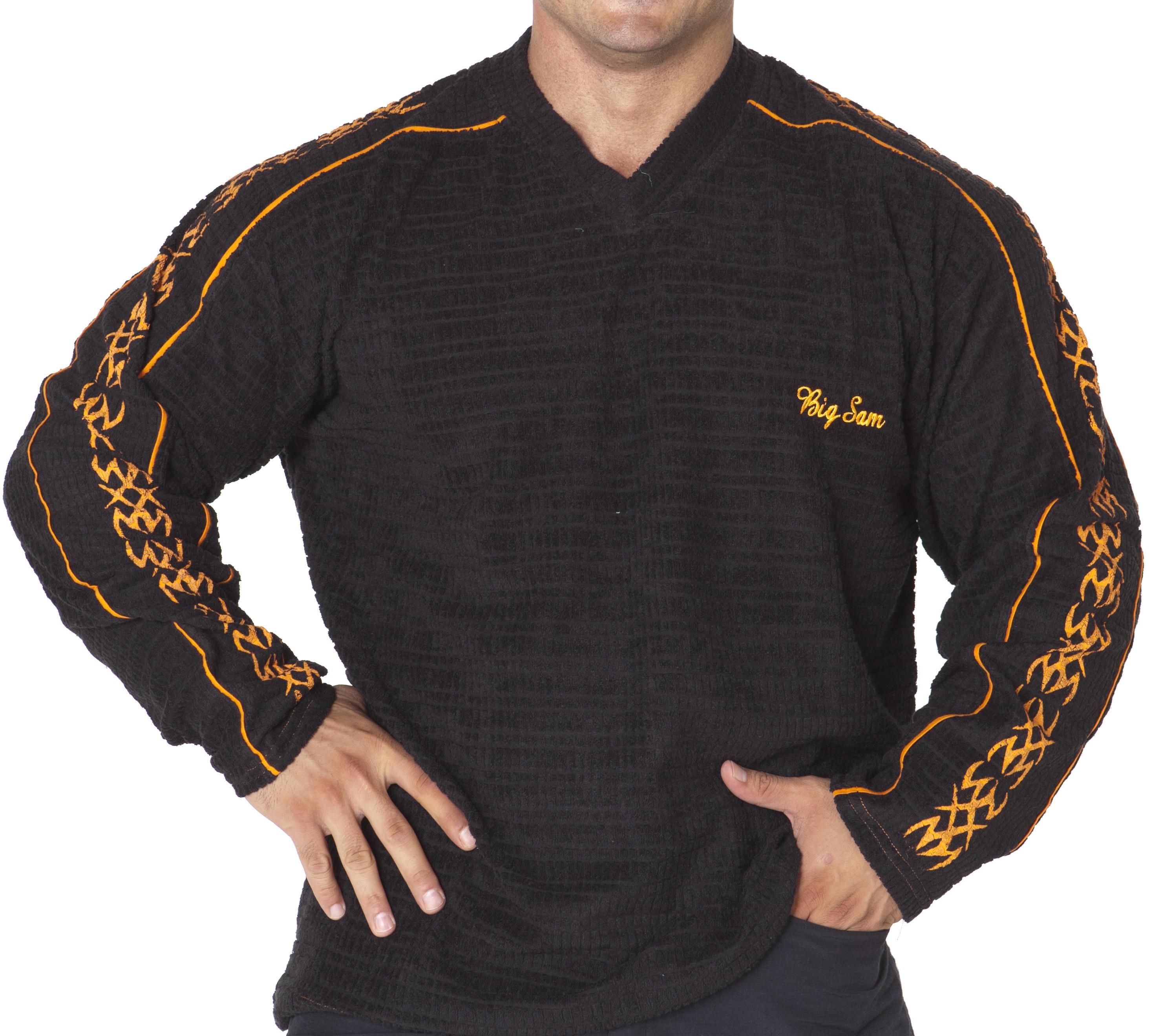 Kışlık Oduncu Sweatshirt Havlu Dokulu Big Sam 4508