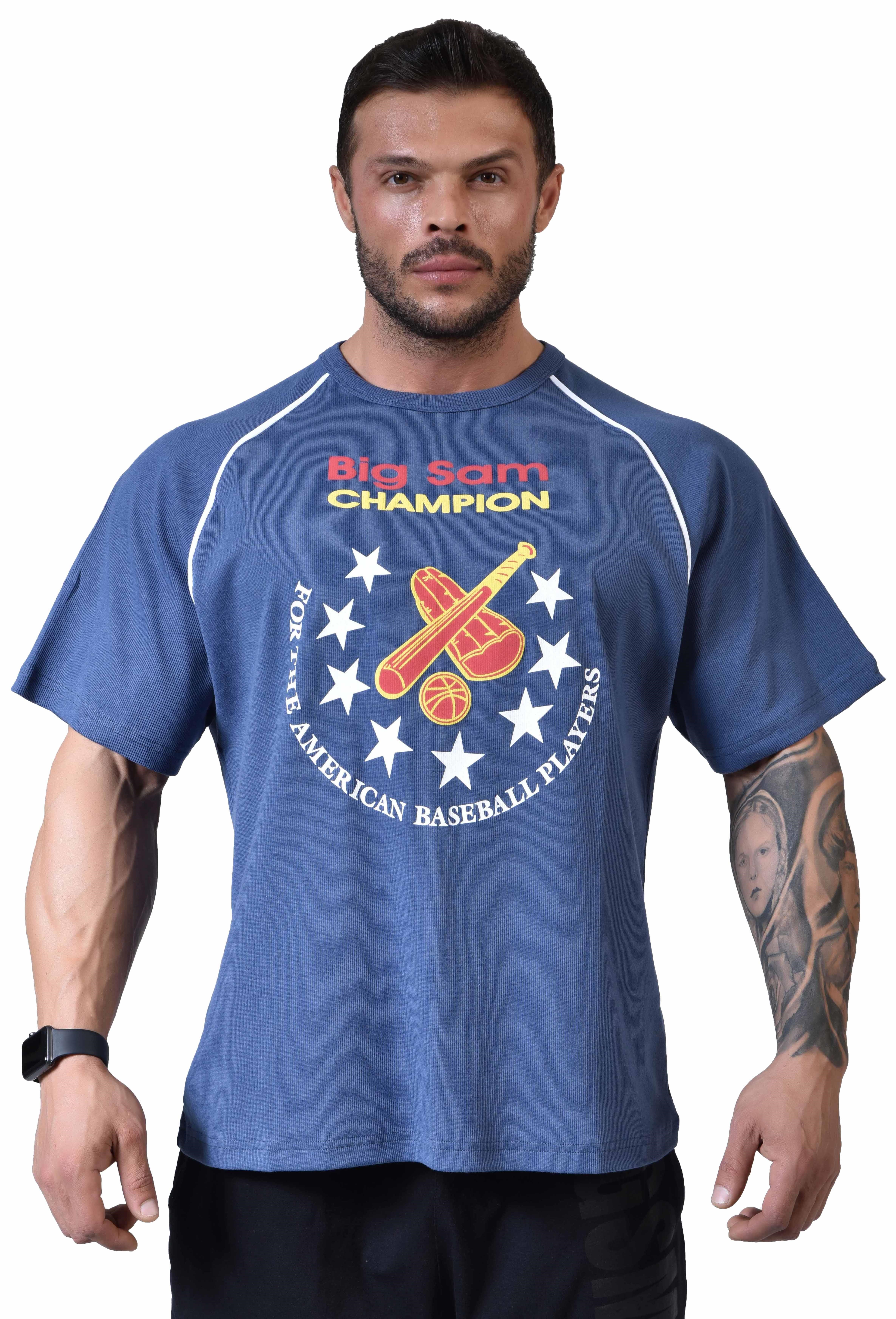 Lifestyle Gym T-shirt Big Sam 3068