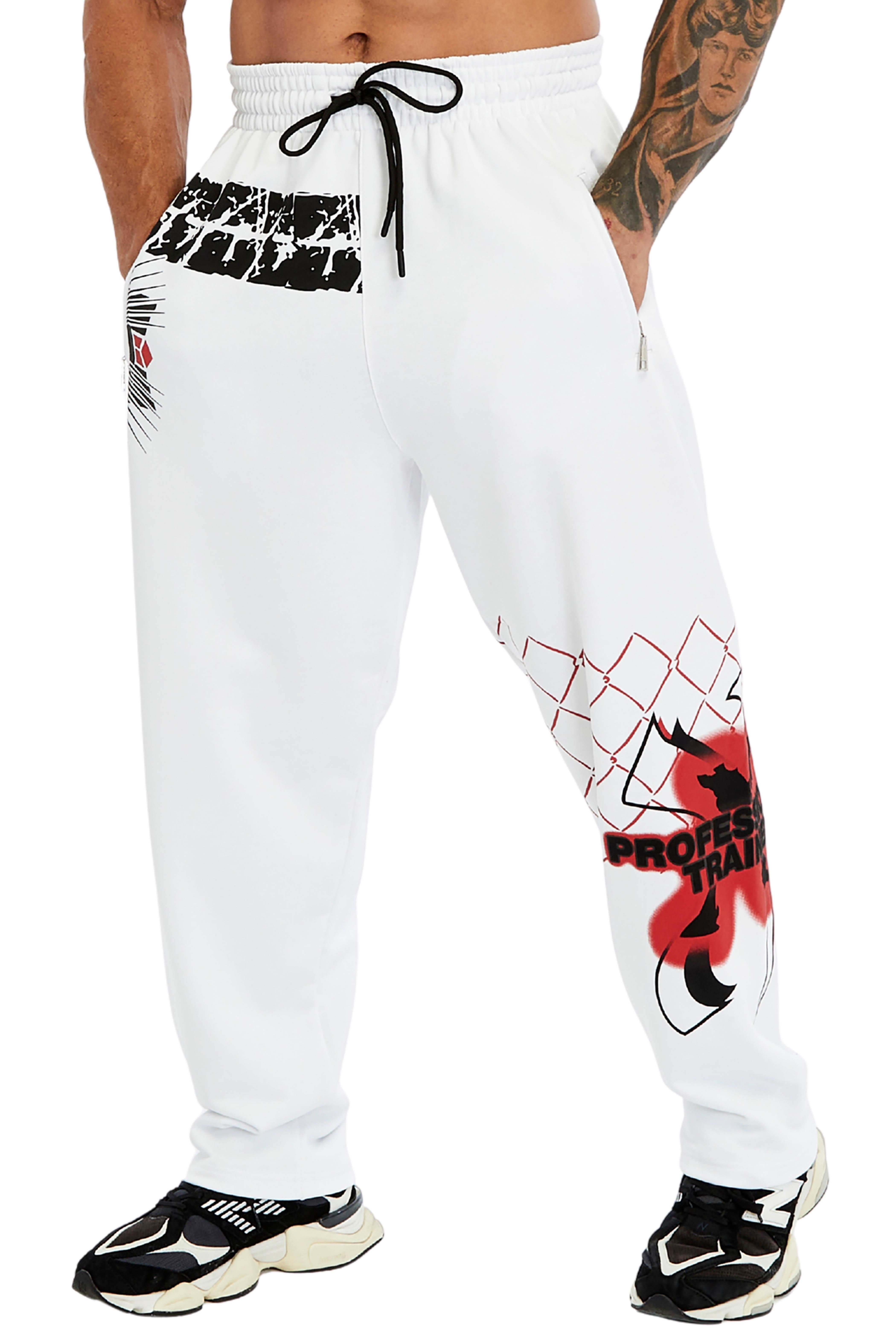 Loose Fit Eşofman Altı Pamuklu, Cepli Baggy Spor Pantolon Big Sam 1143