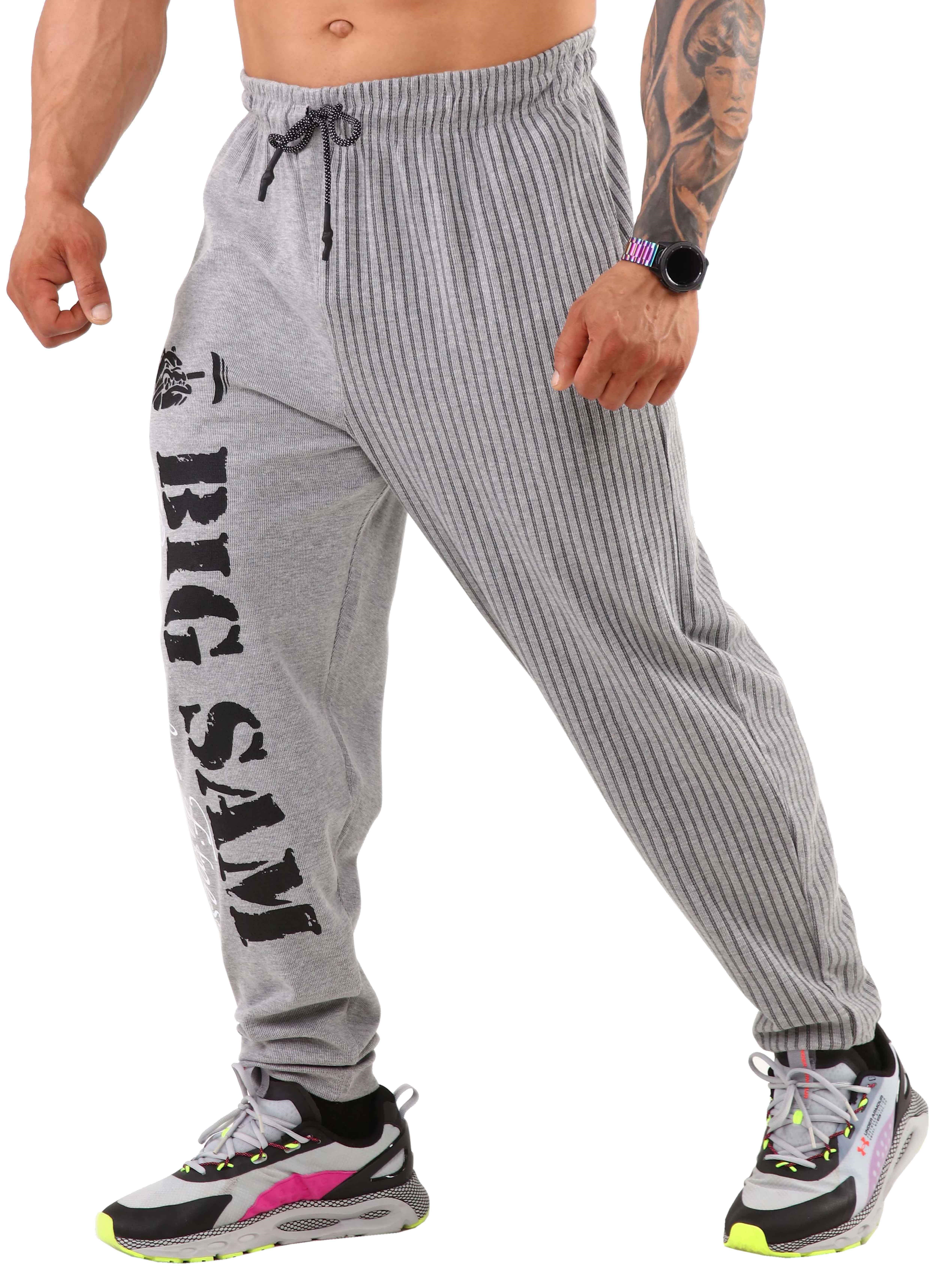Loose Fit Mevsimlik Eşofman Altı, Pamuklu Body Pantolon Big Sam 1174