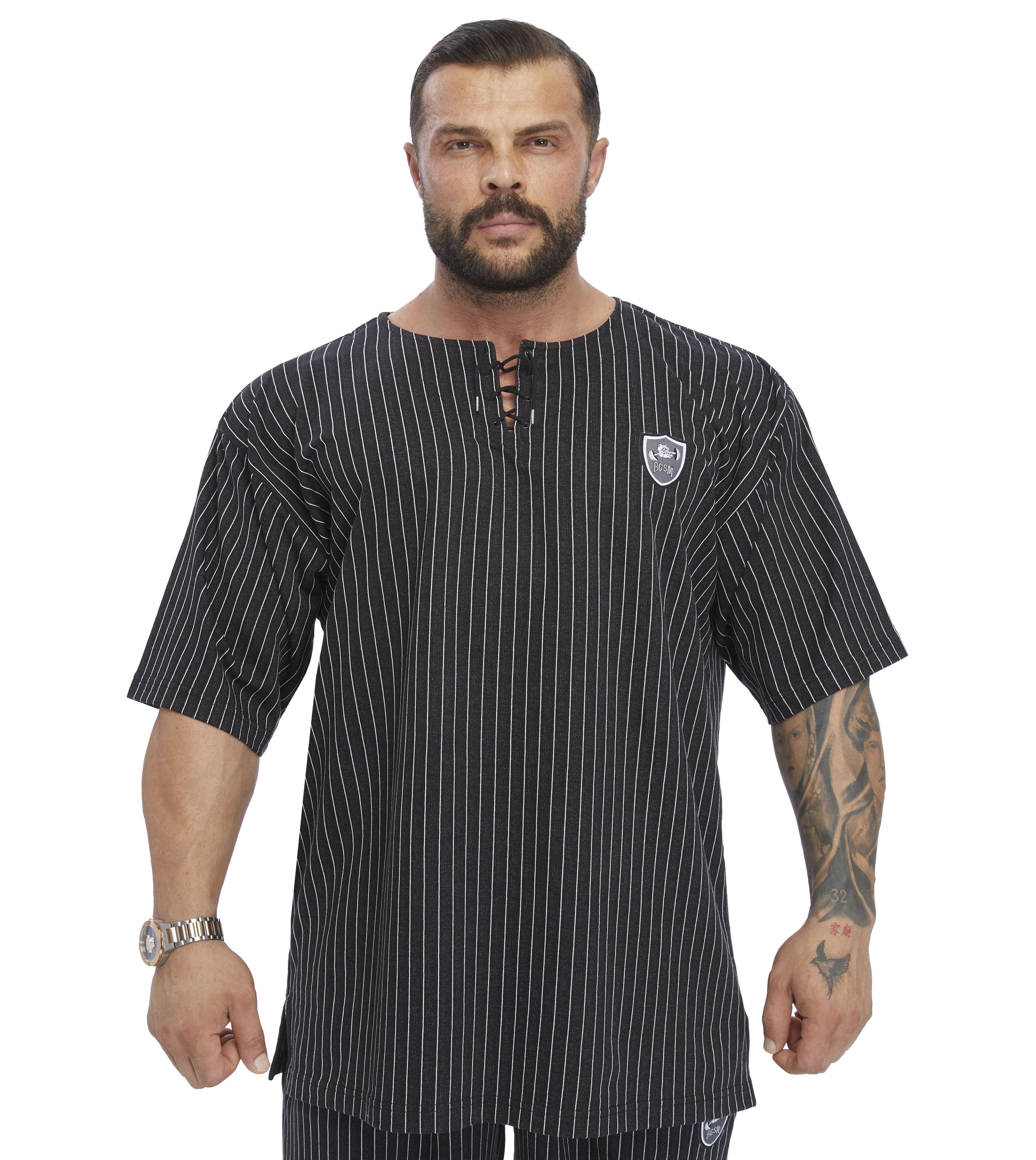 Oversize Bağcıklı Pamuklu T-shirt BGSM 3353