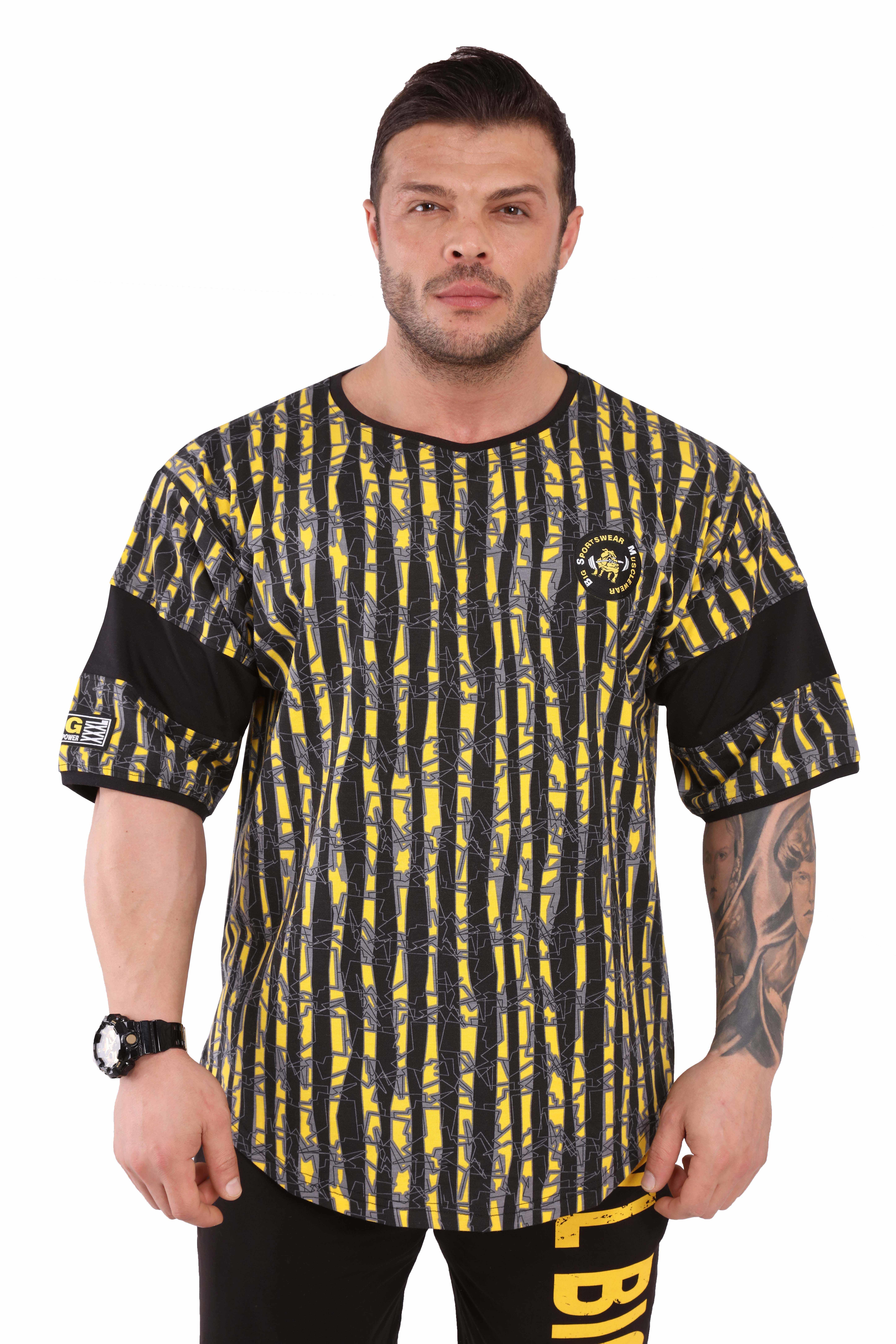 Oversize Bodybuilding Kardiyo Rag Top T-shirt Big Sam 3289