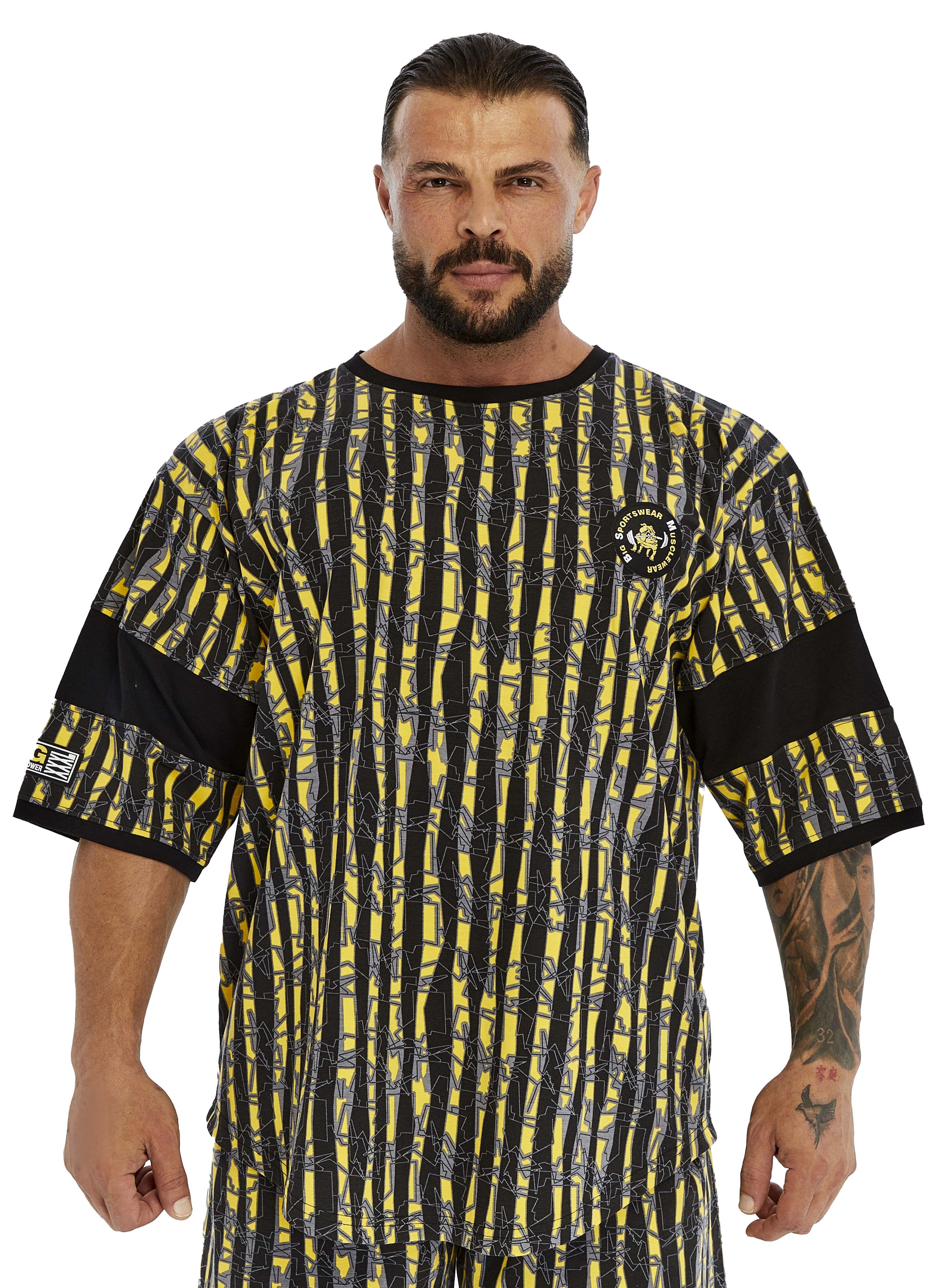 Oversize Bodybuilding Kardiyo Rag Top T-shirt Big Sam 3289