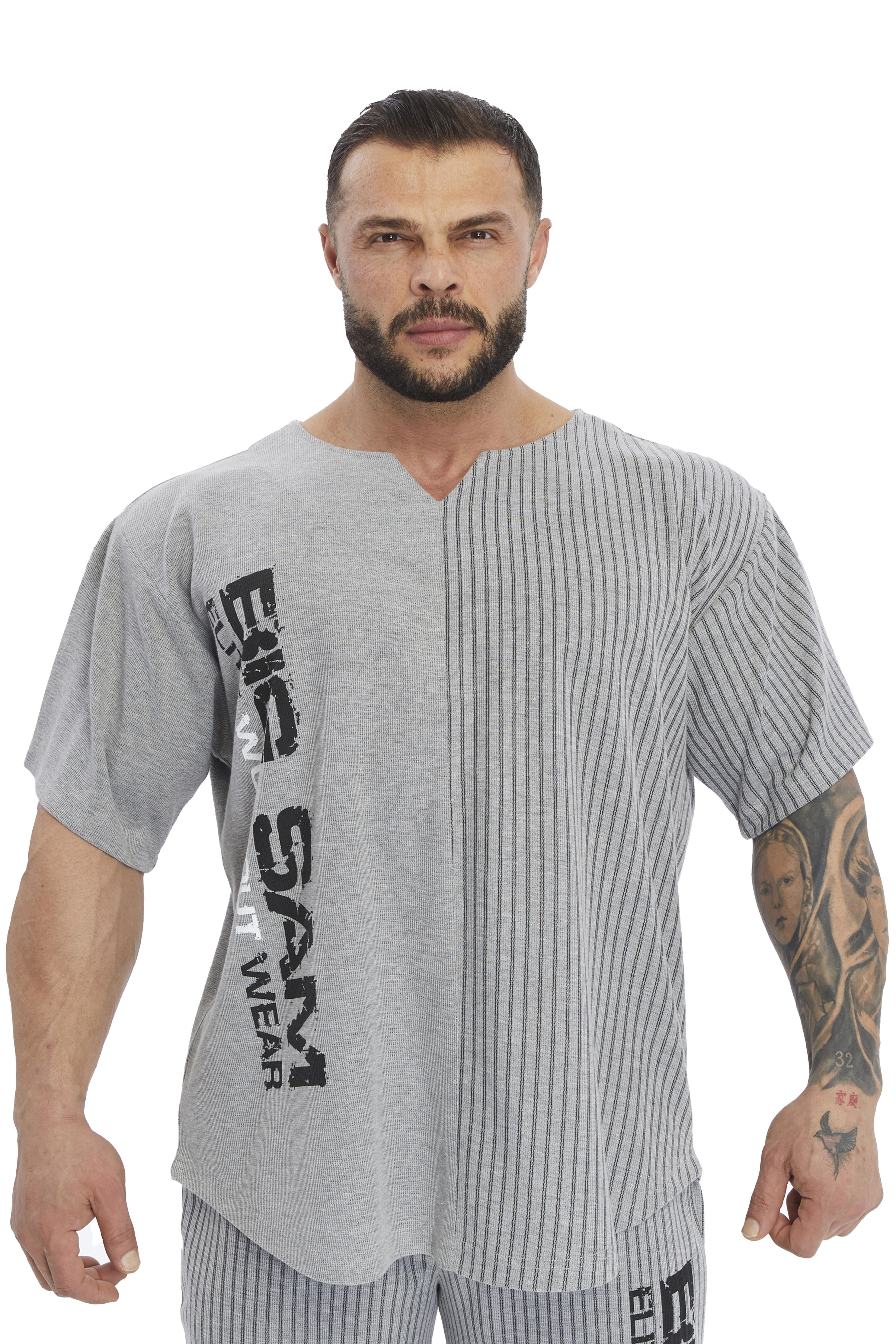 Oversize Bodybuilding Rag Top T-shirt Big Sam 3265