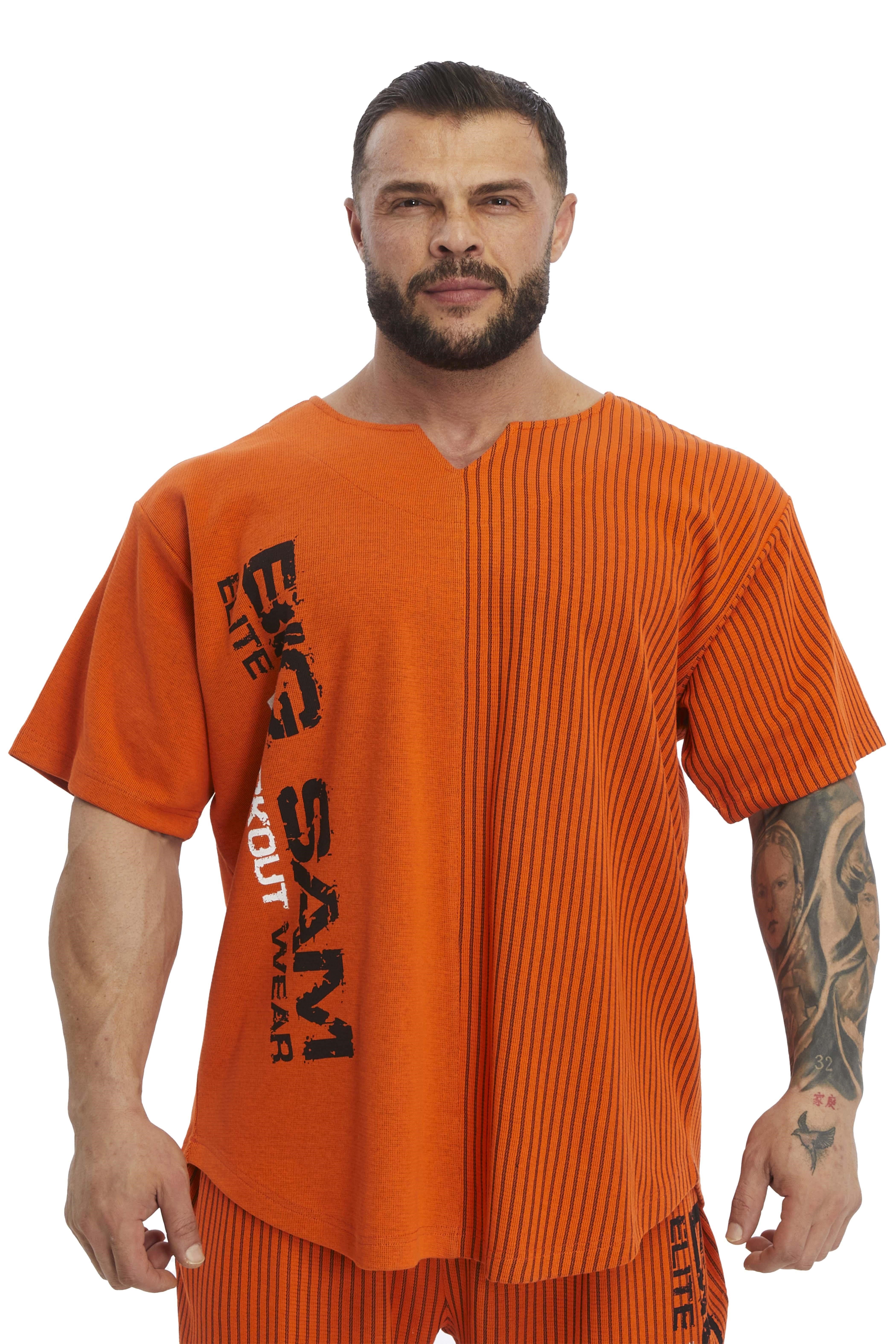 Oversize Bodybuilding Rag Top T-shirt Big Sam 3263