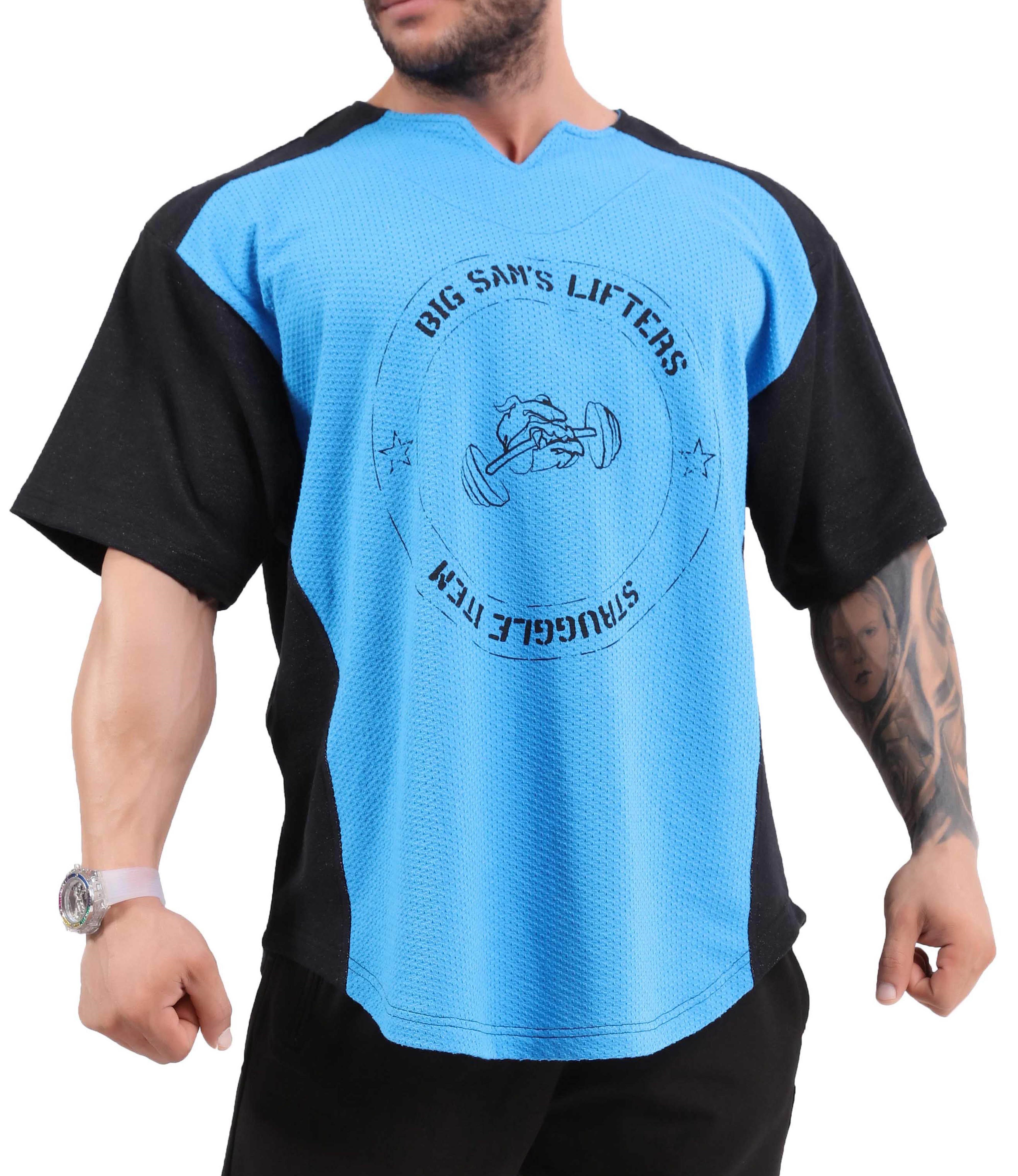 Oversize Fitness Rag Top Antrenman Tişörtü Big Sam 3320