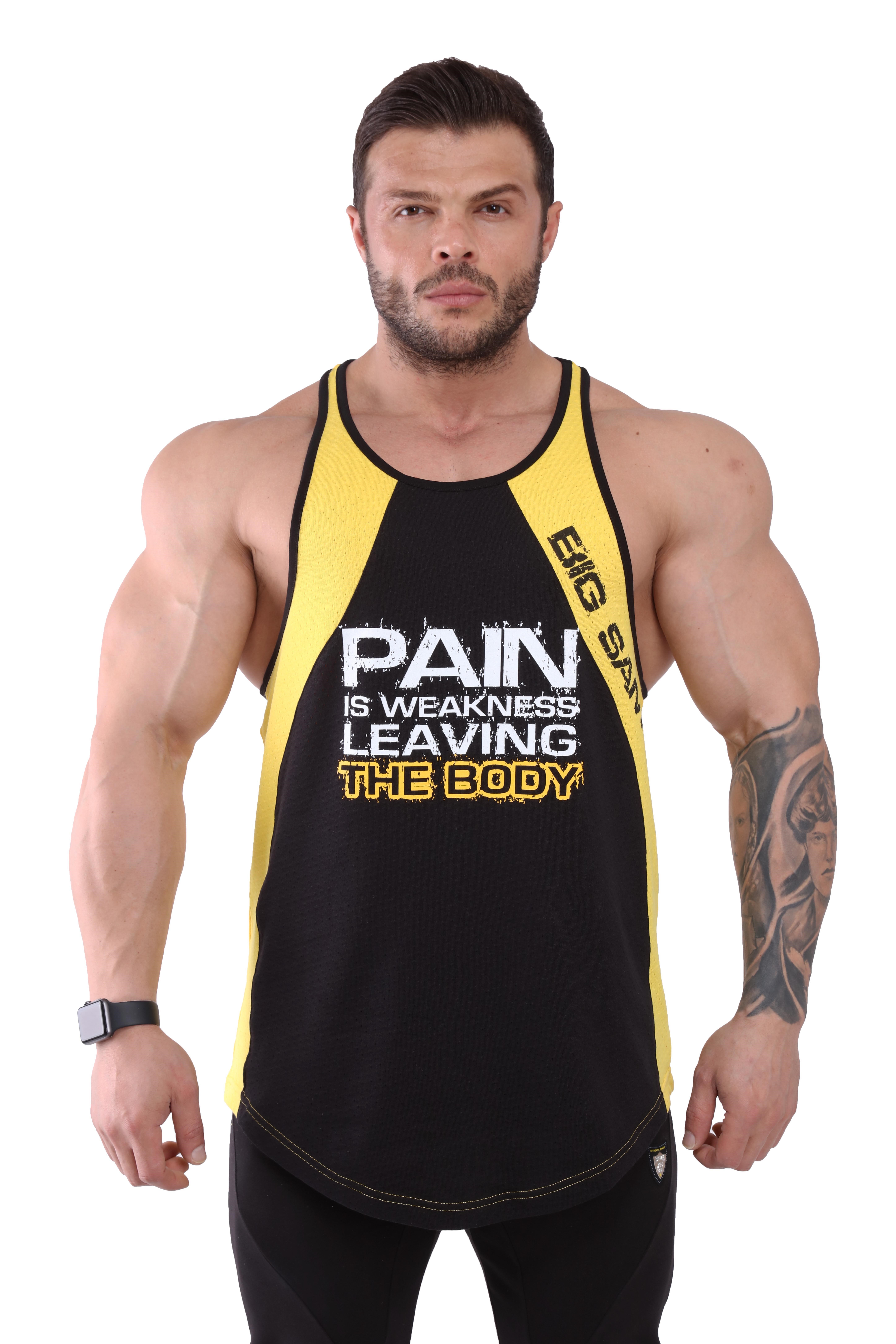 Oversize Fitness Spor Atlet Tank Top Big Sam 2291