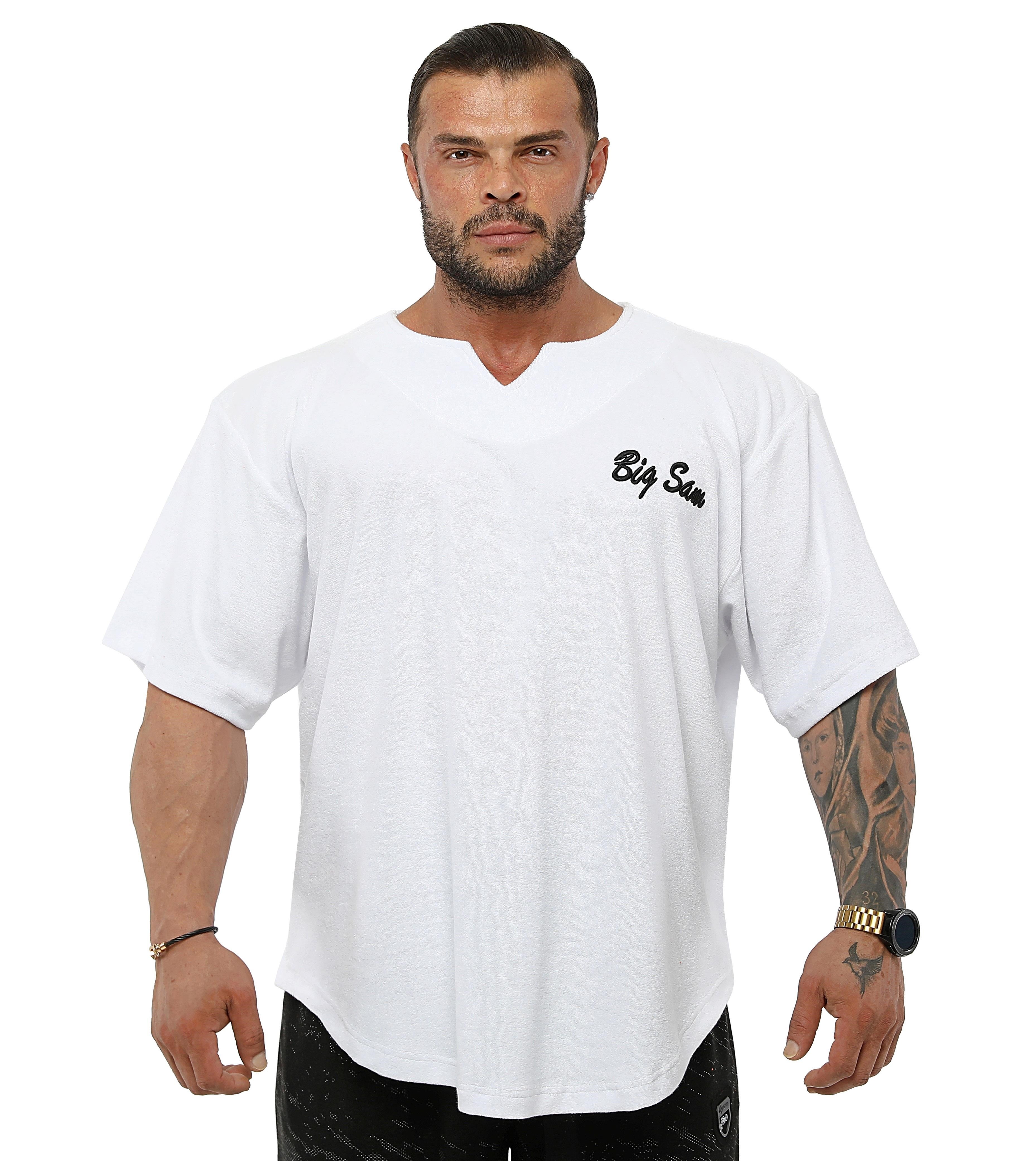 Oversize Havlu Kumaş Rag Top Antrenman T-shirt BGSM 3342