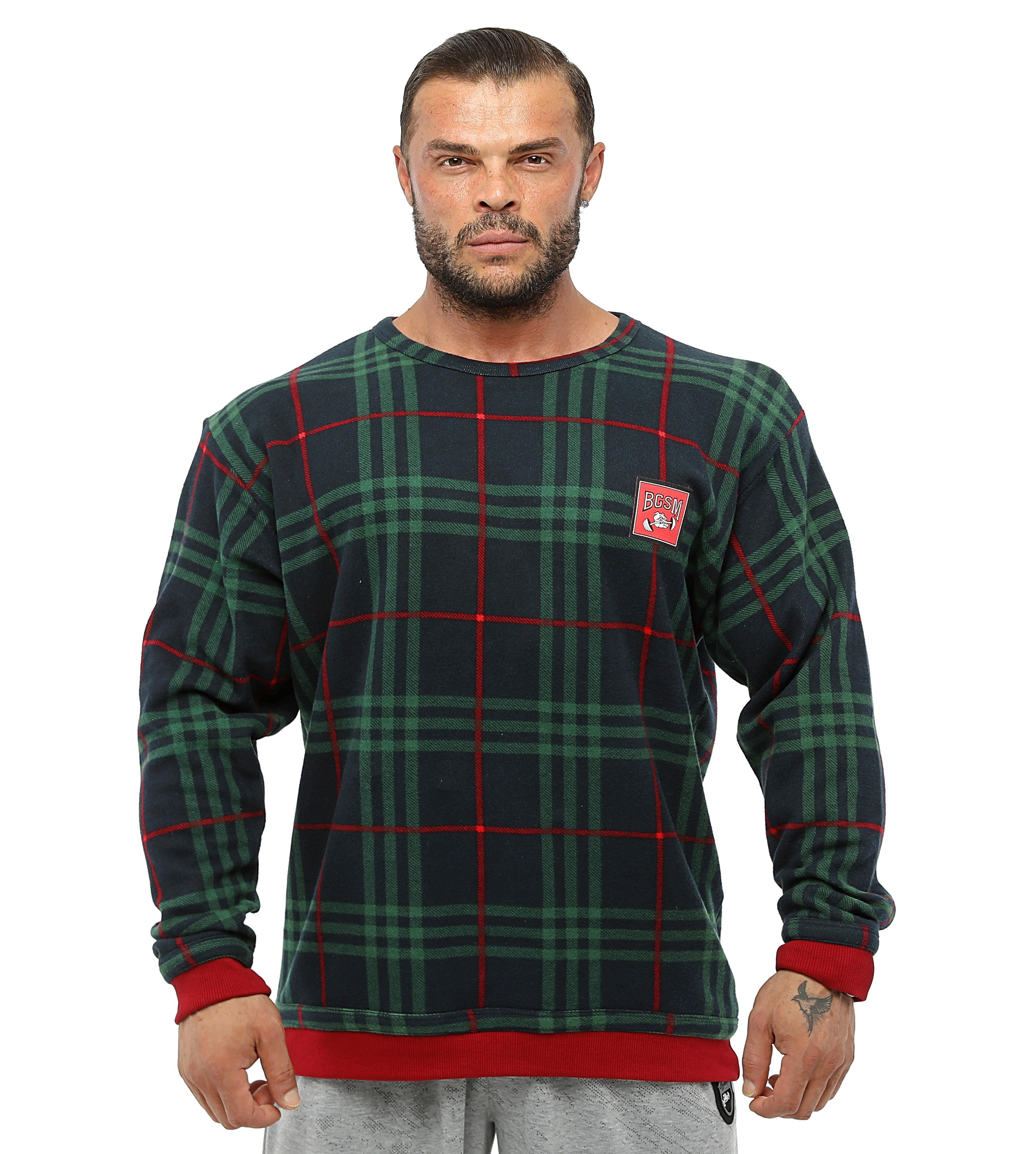 Oversize Kışlık Oduncu Sweatshirt Big Sam 4706