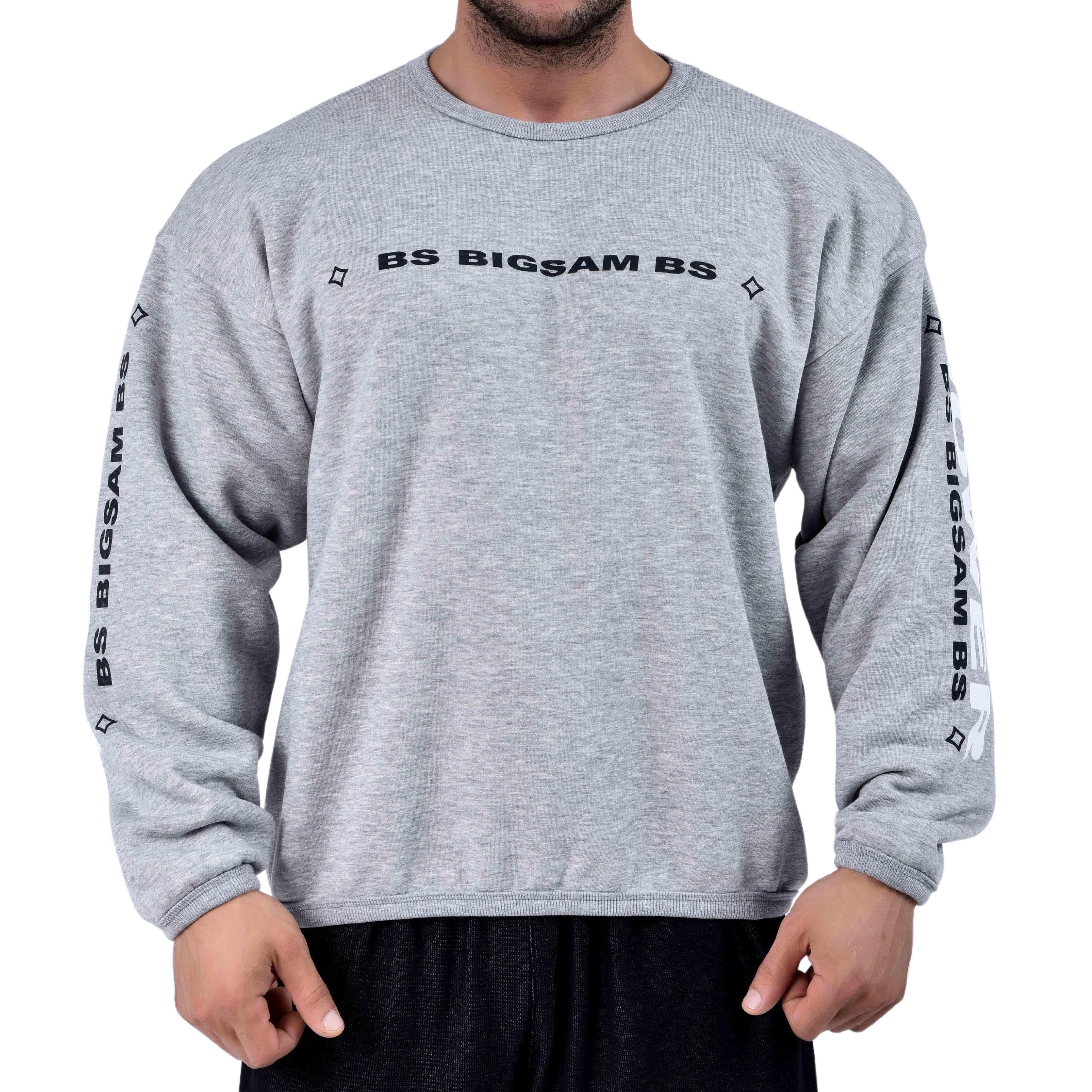 Oversize Kışlık Sweatshirt Animal Power Big Sam 4641