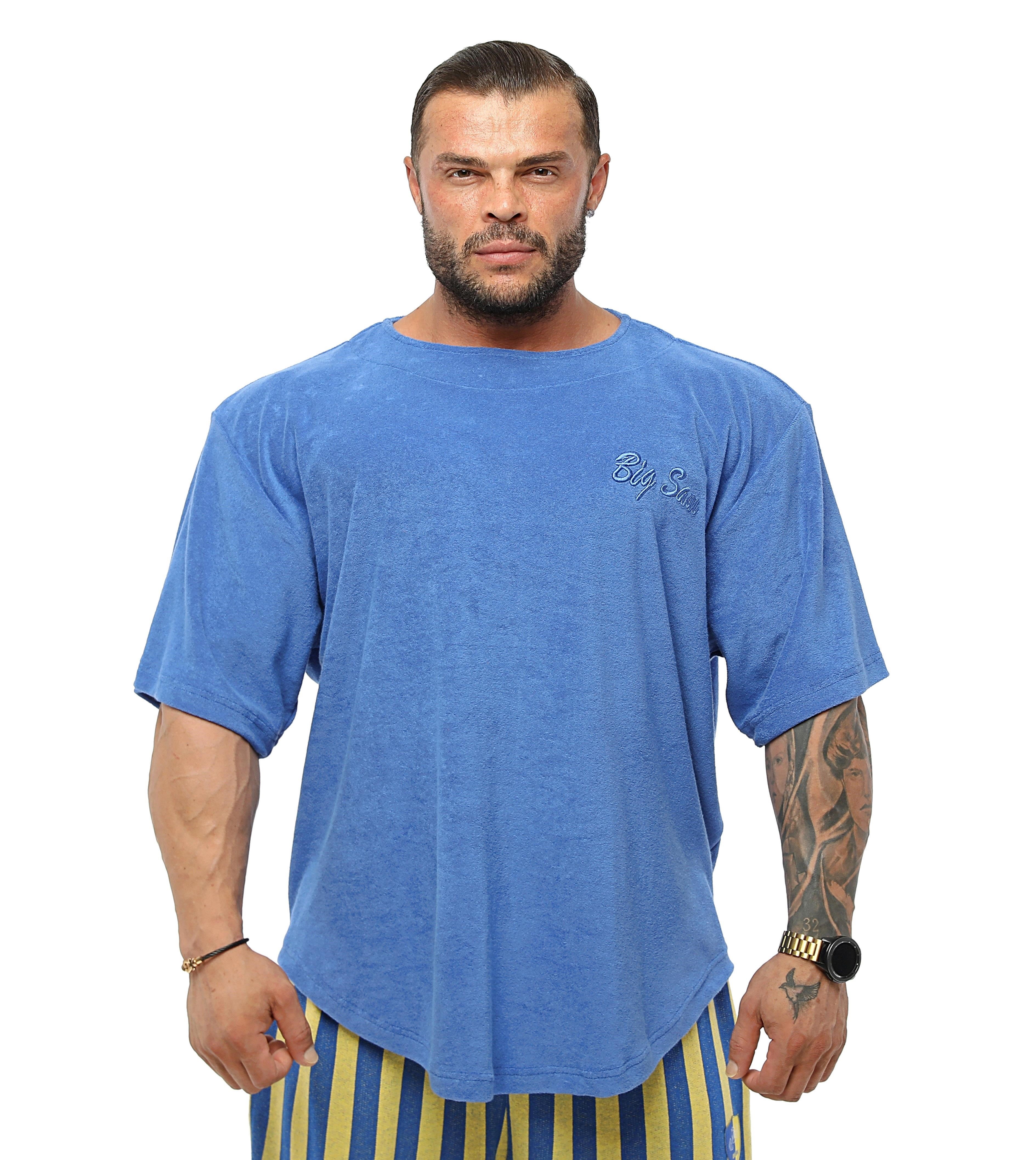 Oversize Nakışlı Havlu Rag Top T-shirt BGSM 3344