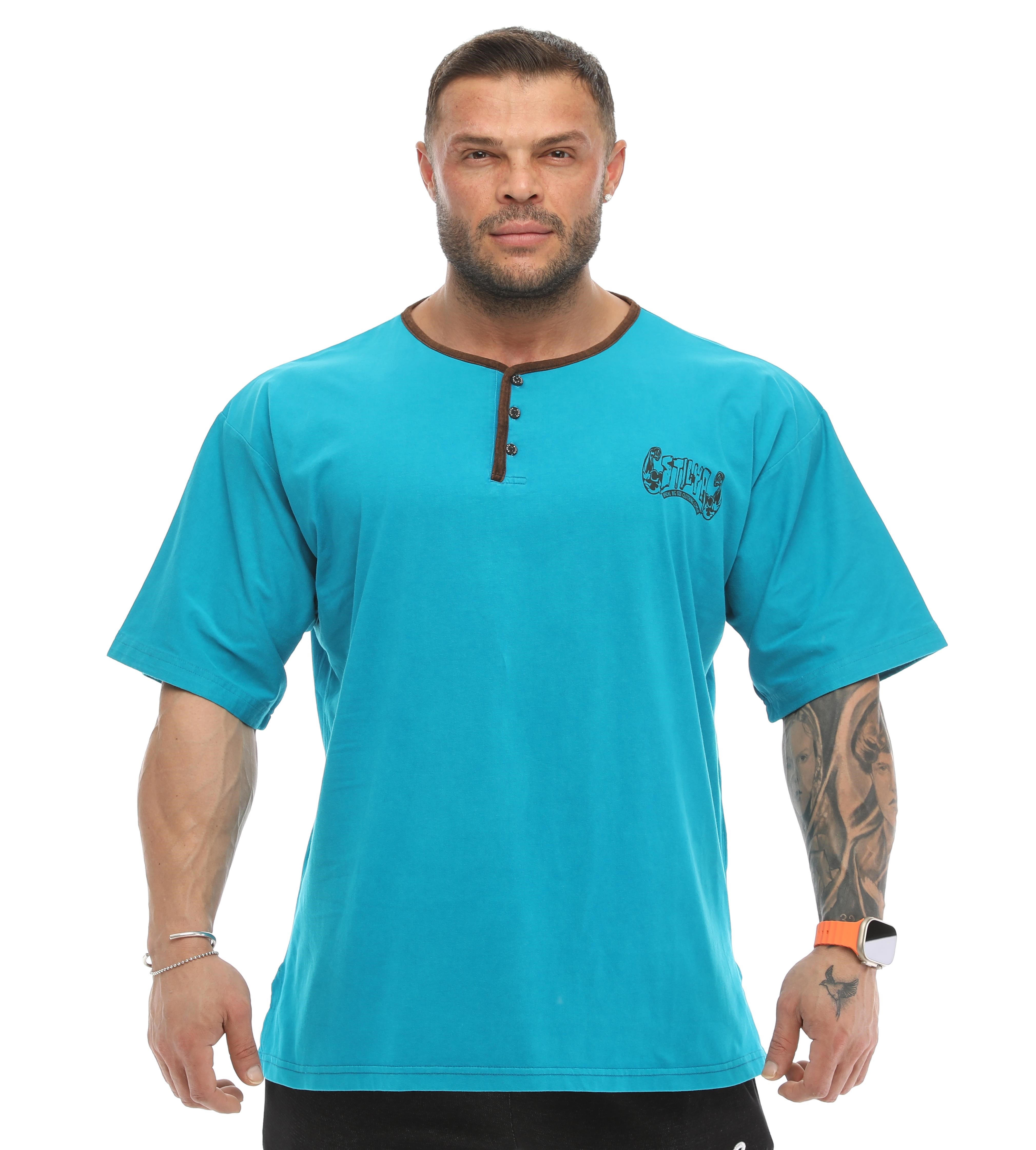 Oversize Pamuklu Spor T-shirt Stilya 2863