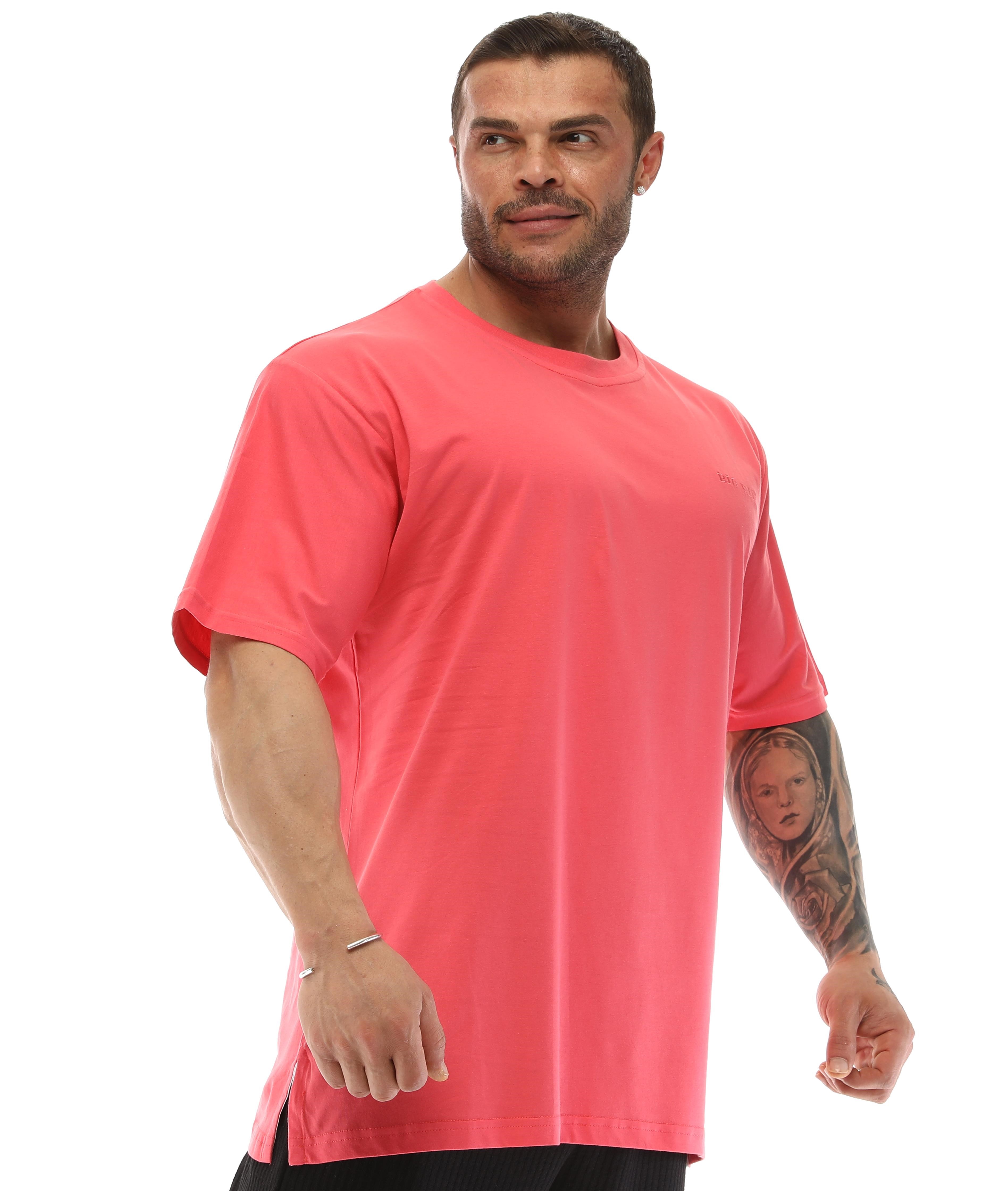 Oversize Pamuklu T-shirt Big Sam 2744