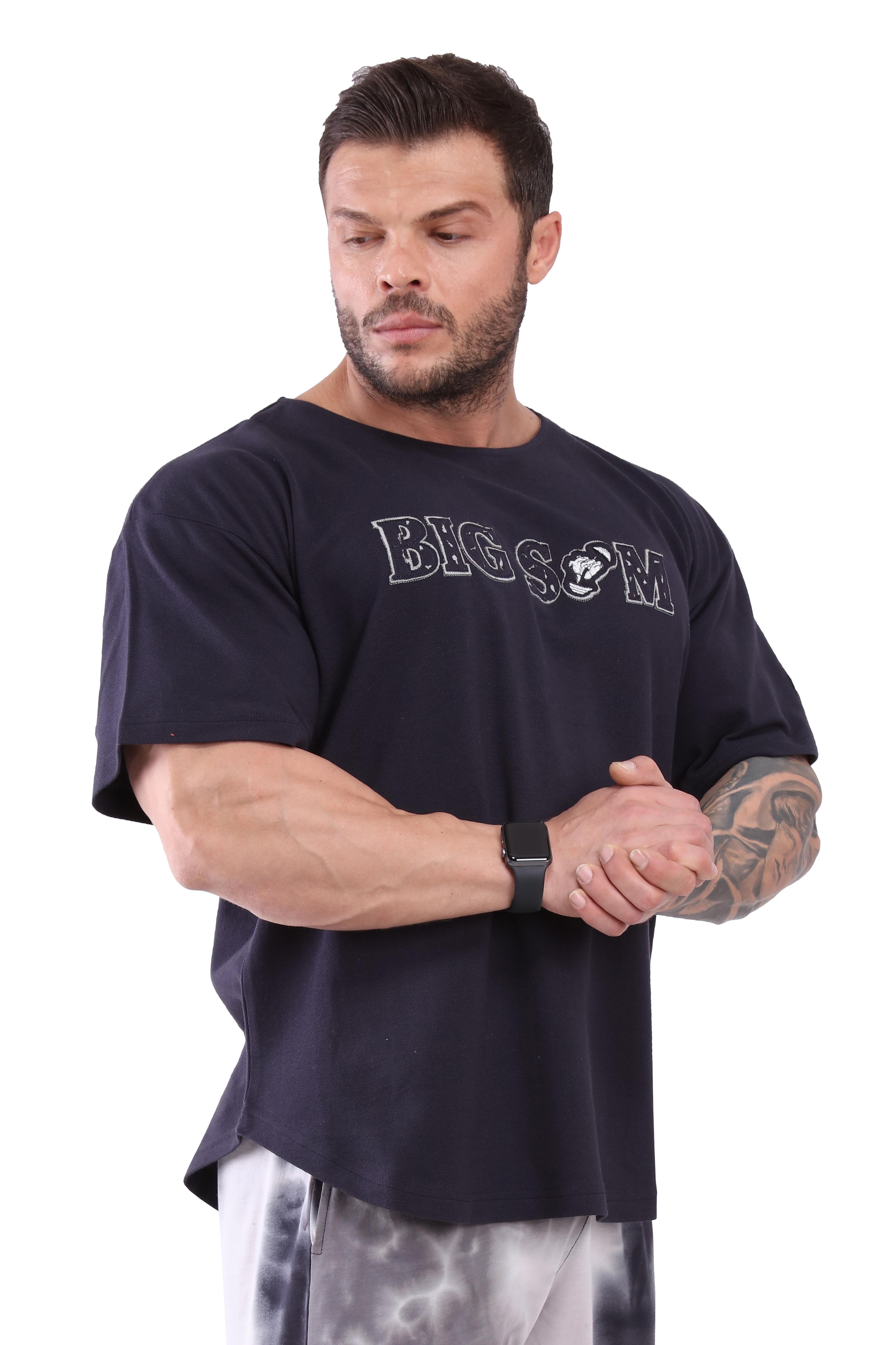 Oversize Pamuklu T-shirt Big Sam 3155