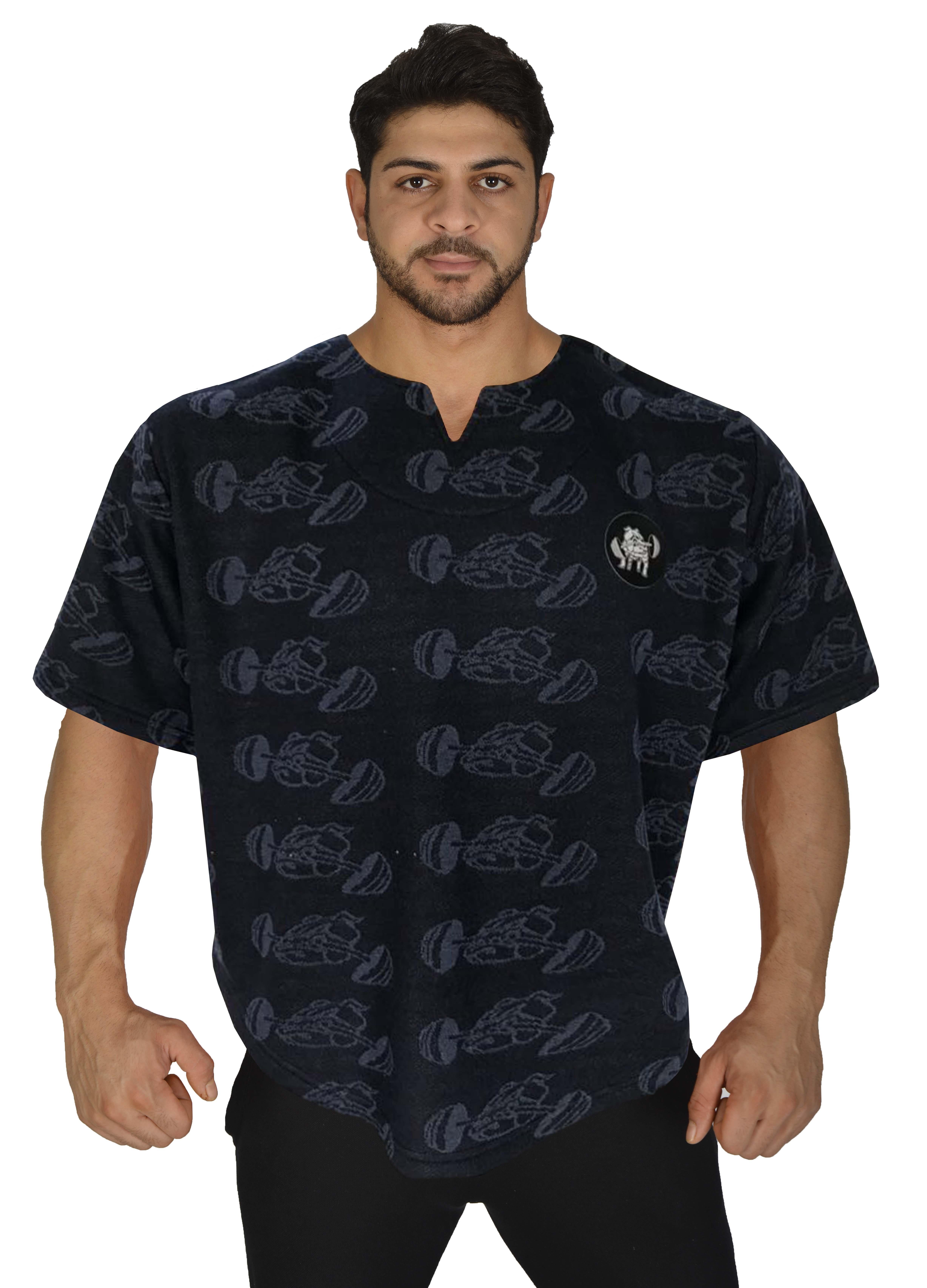 Oversize Pamuklu T-shirt Gym Rag Top Big Sam 3204G