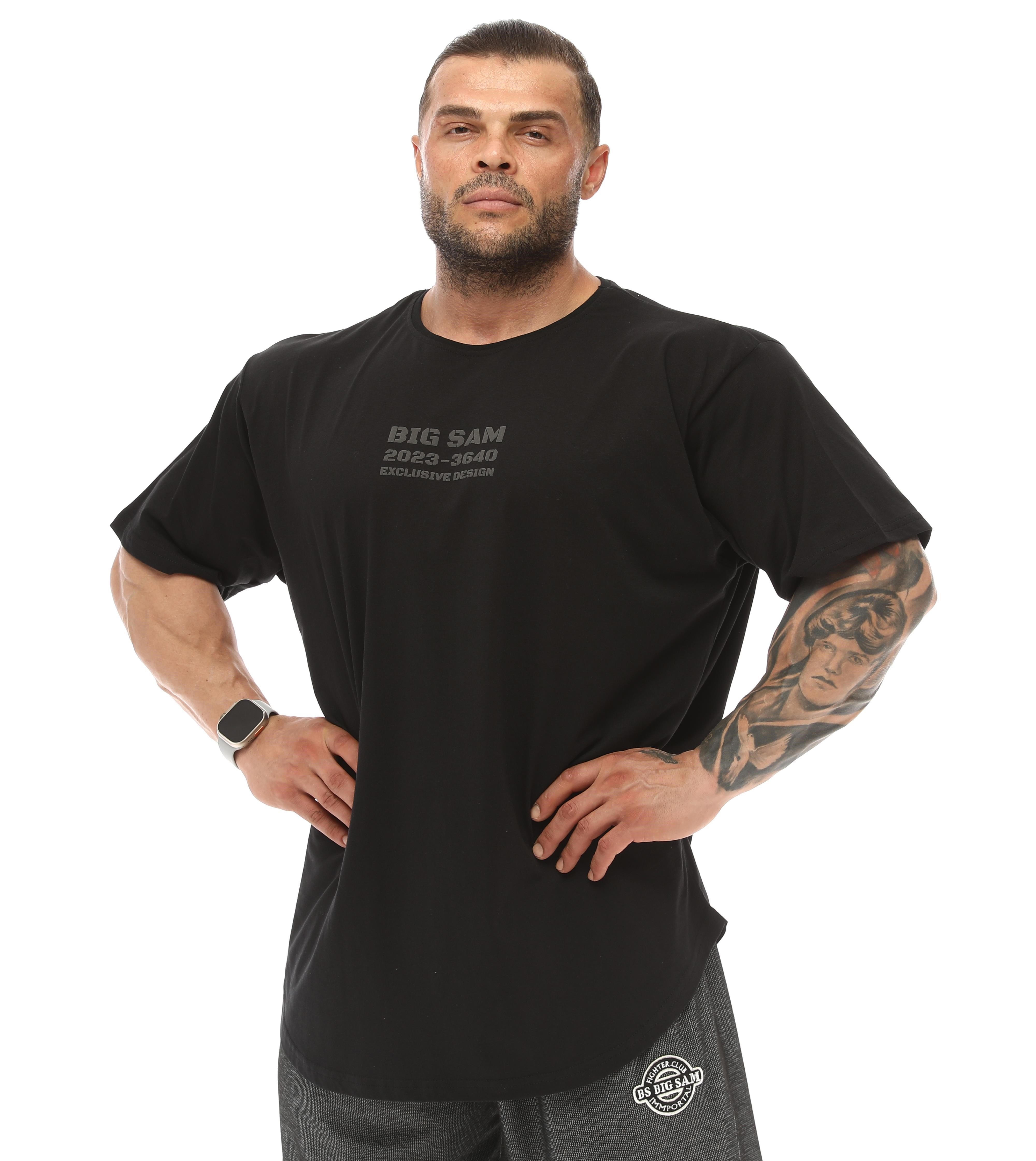 Oversize Rag Top Antrenman Tişörtü Big Sam 3346