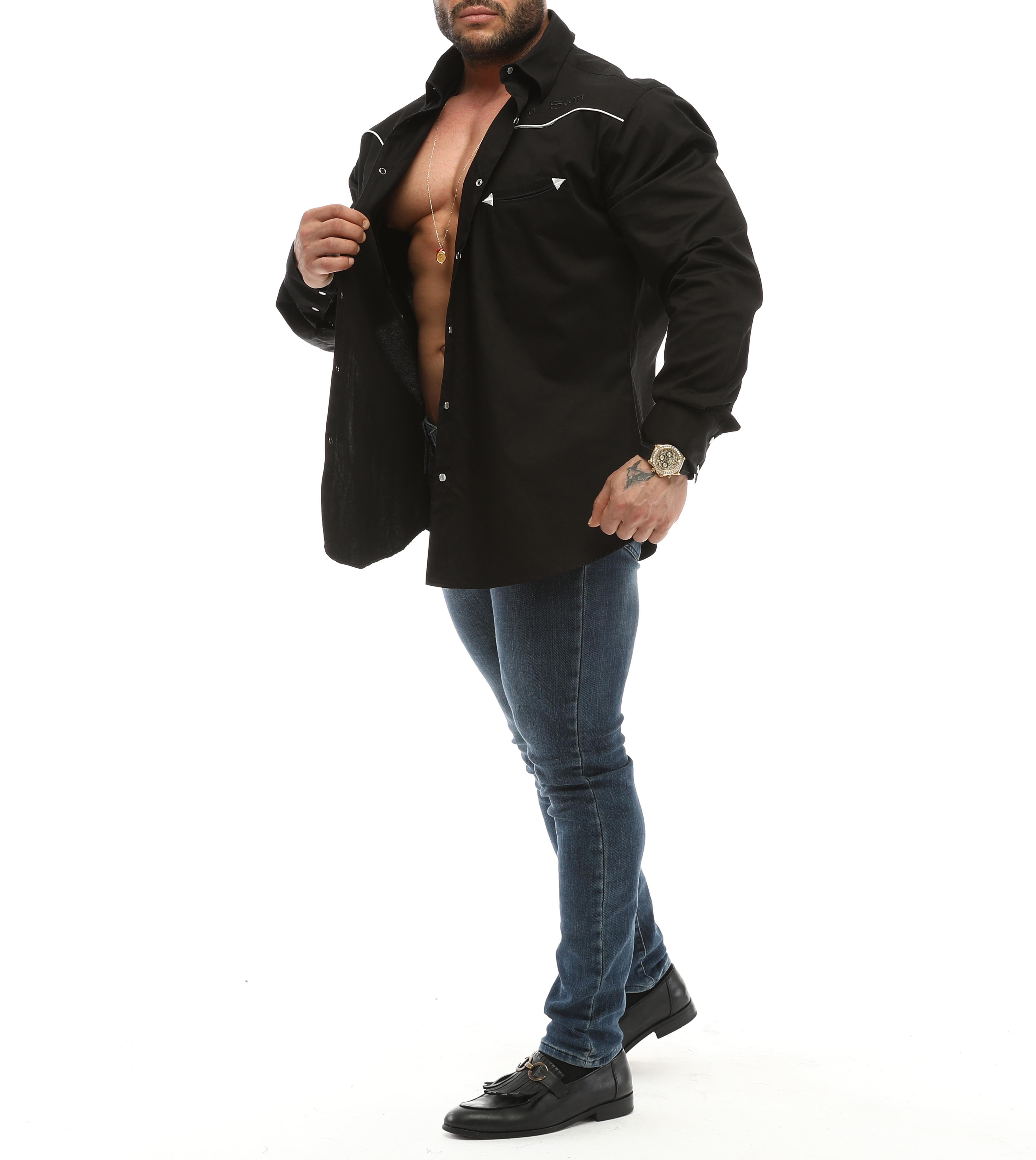 Oversize Spor Gömlek Big Sam 5012