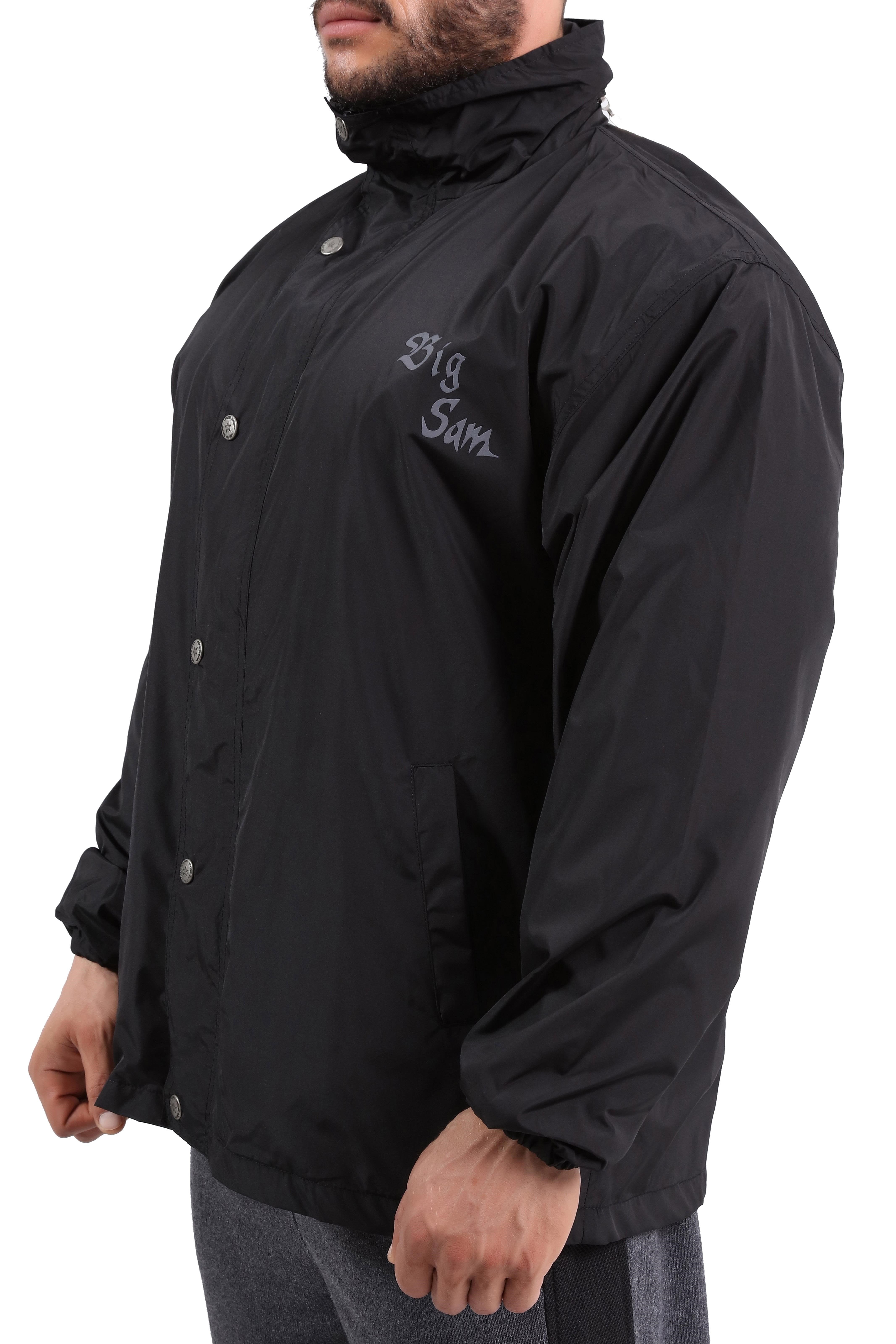 Oversize Spor Yağmurluk Hafif Ceket Big Sam 4030