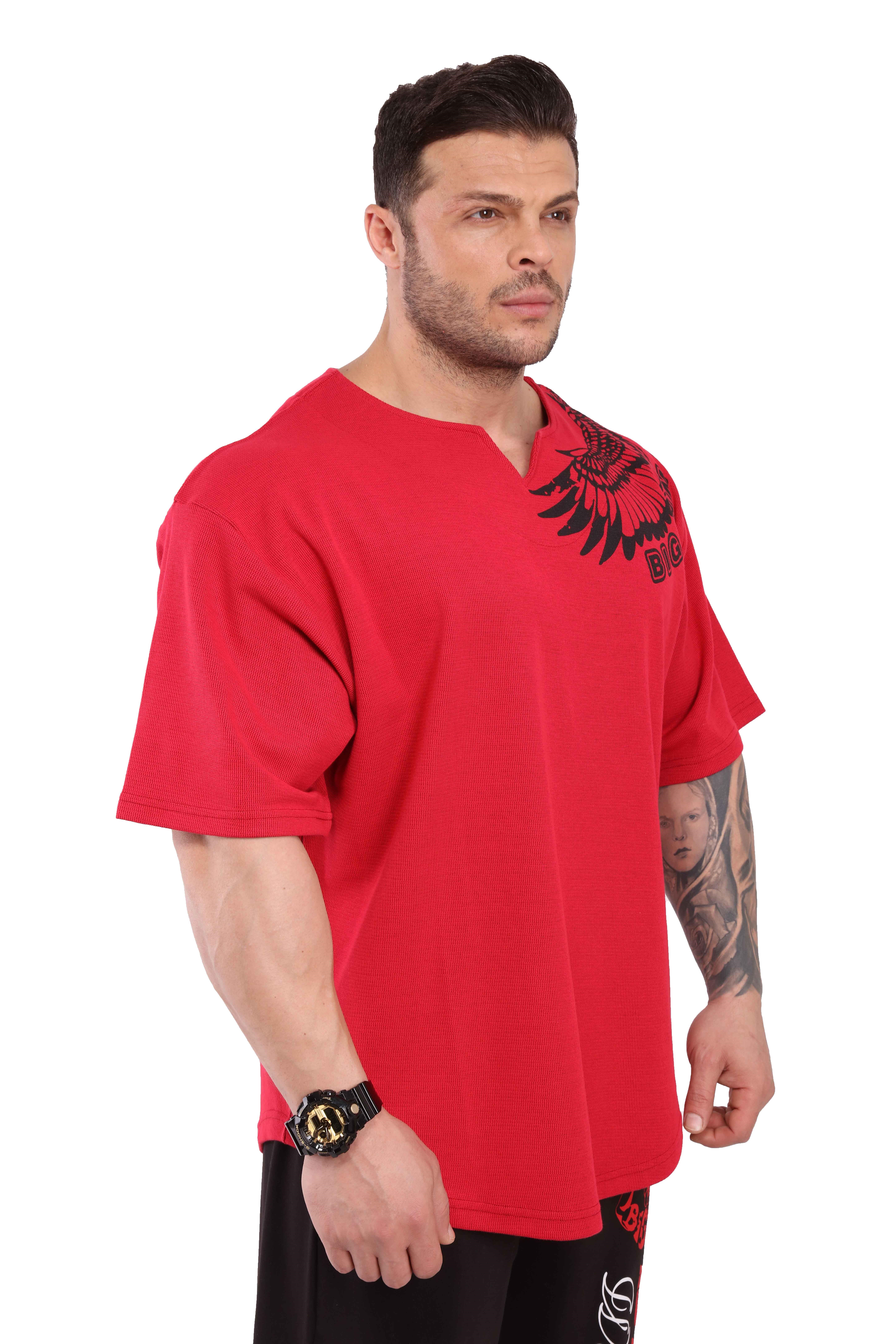 Oversize T-shirt Antrenman Kardiyo Rag Top Big Sam 3244