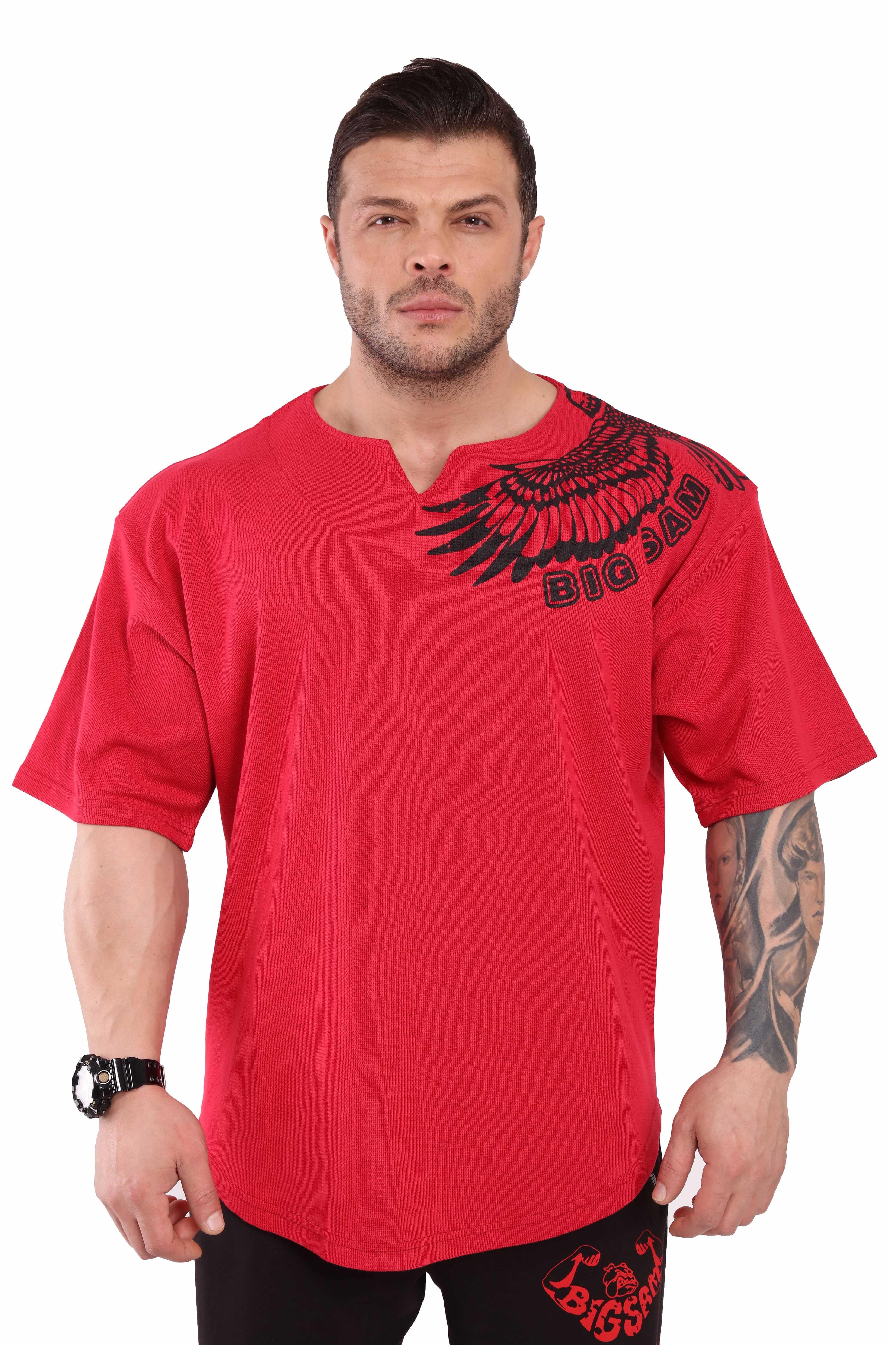 Oversize T-shirt Antrenman Kardiyo Rag Top Big Sam 3244