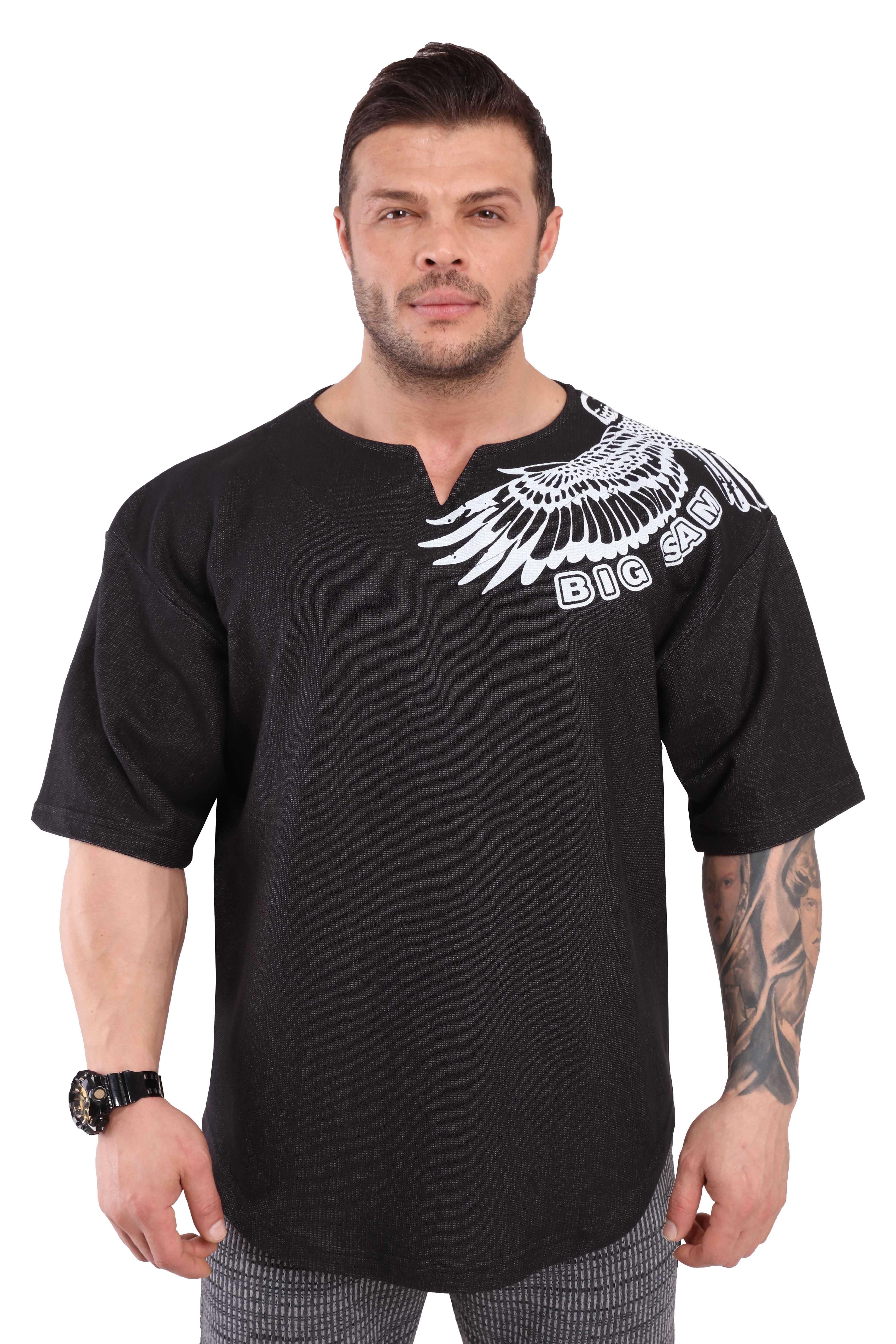 Oversize T-shirt Antrenman Üstü Rag Top Big Sam 3243