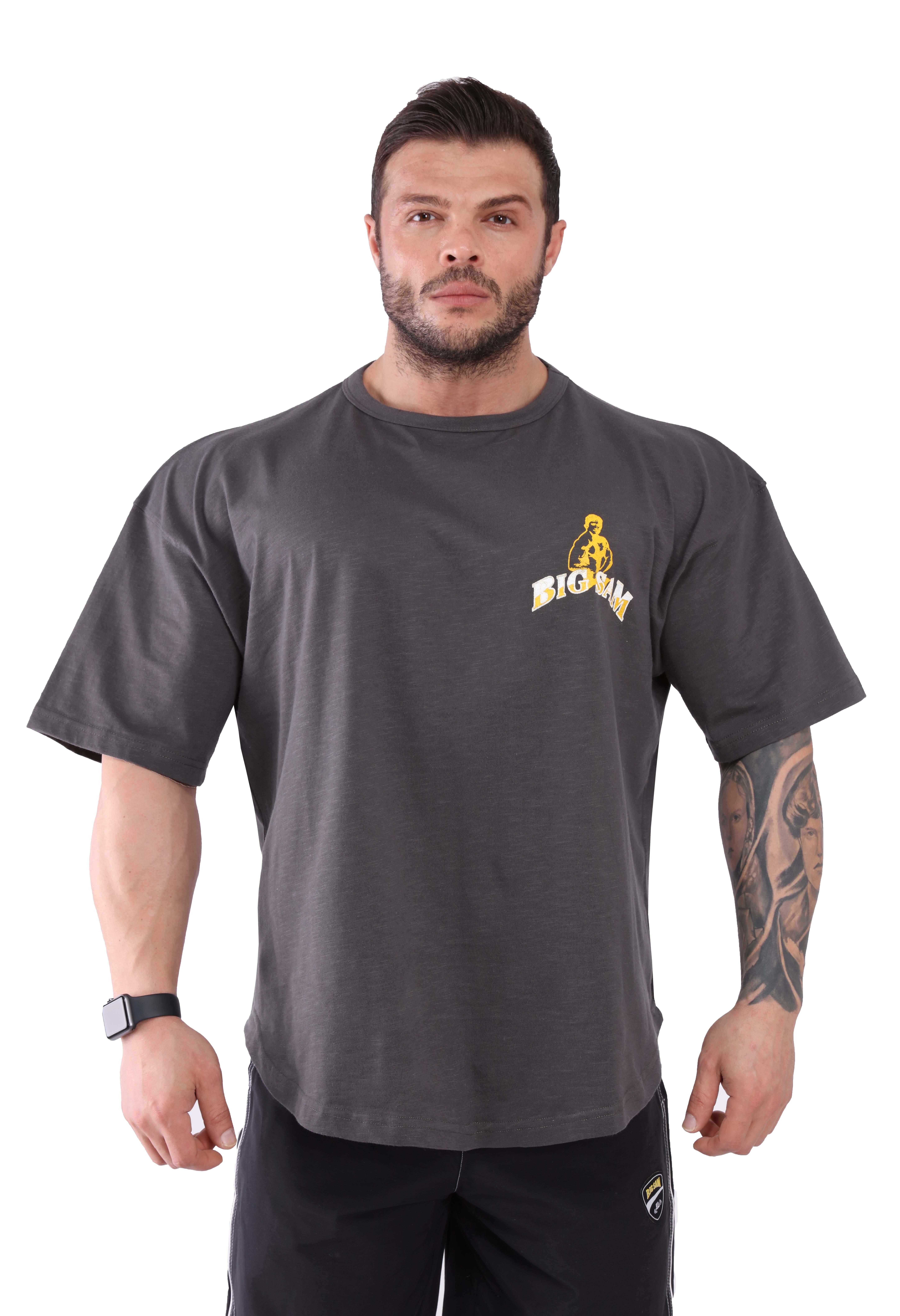 Oversize T-shirt Geniş Kesim Pamuklu Big Sam 2641