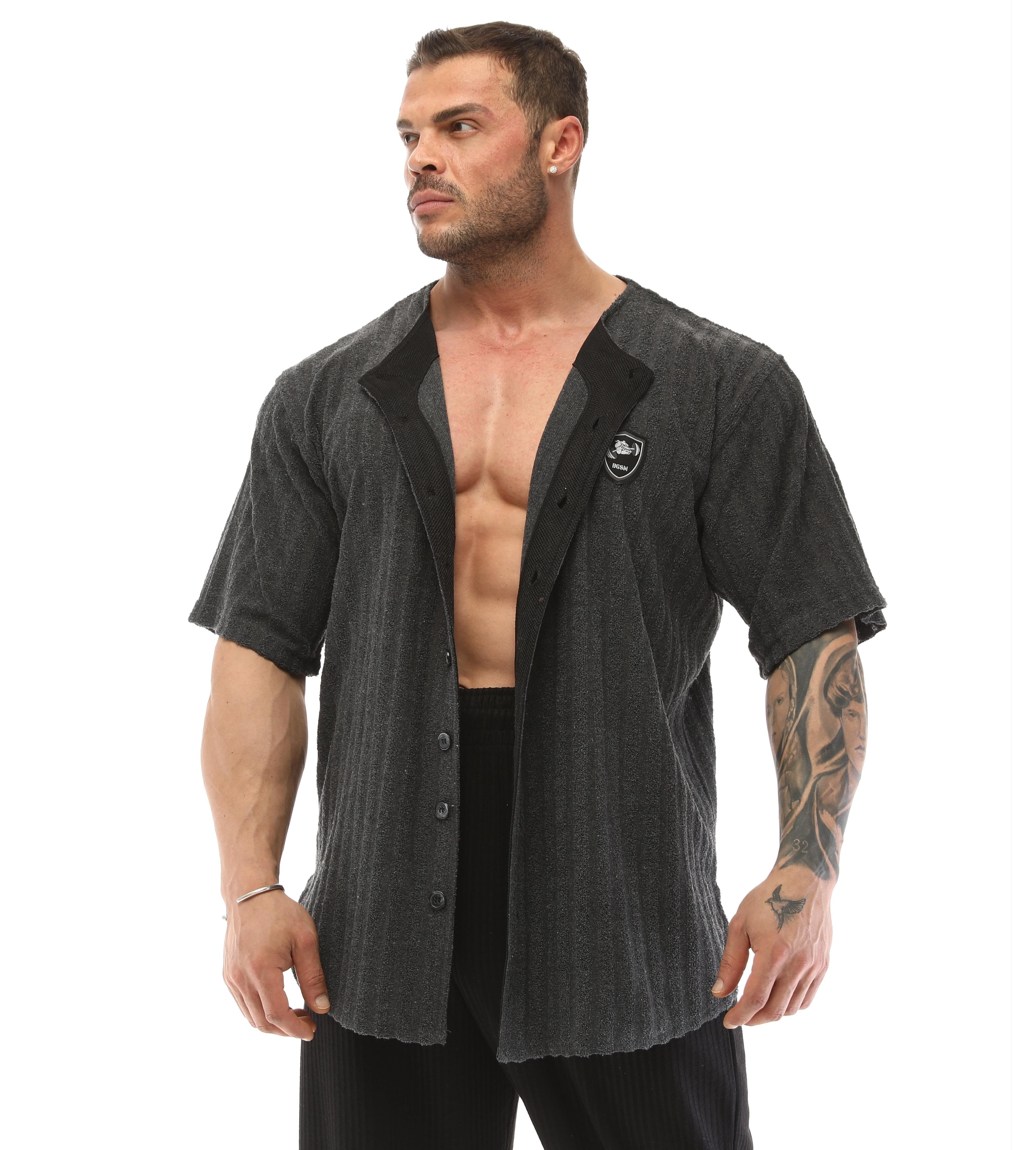 Oversize T-shirt Pamuklu Erkek Spor Gömlek  BGSM 5053