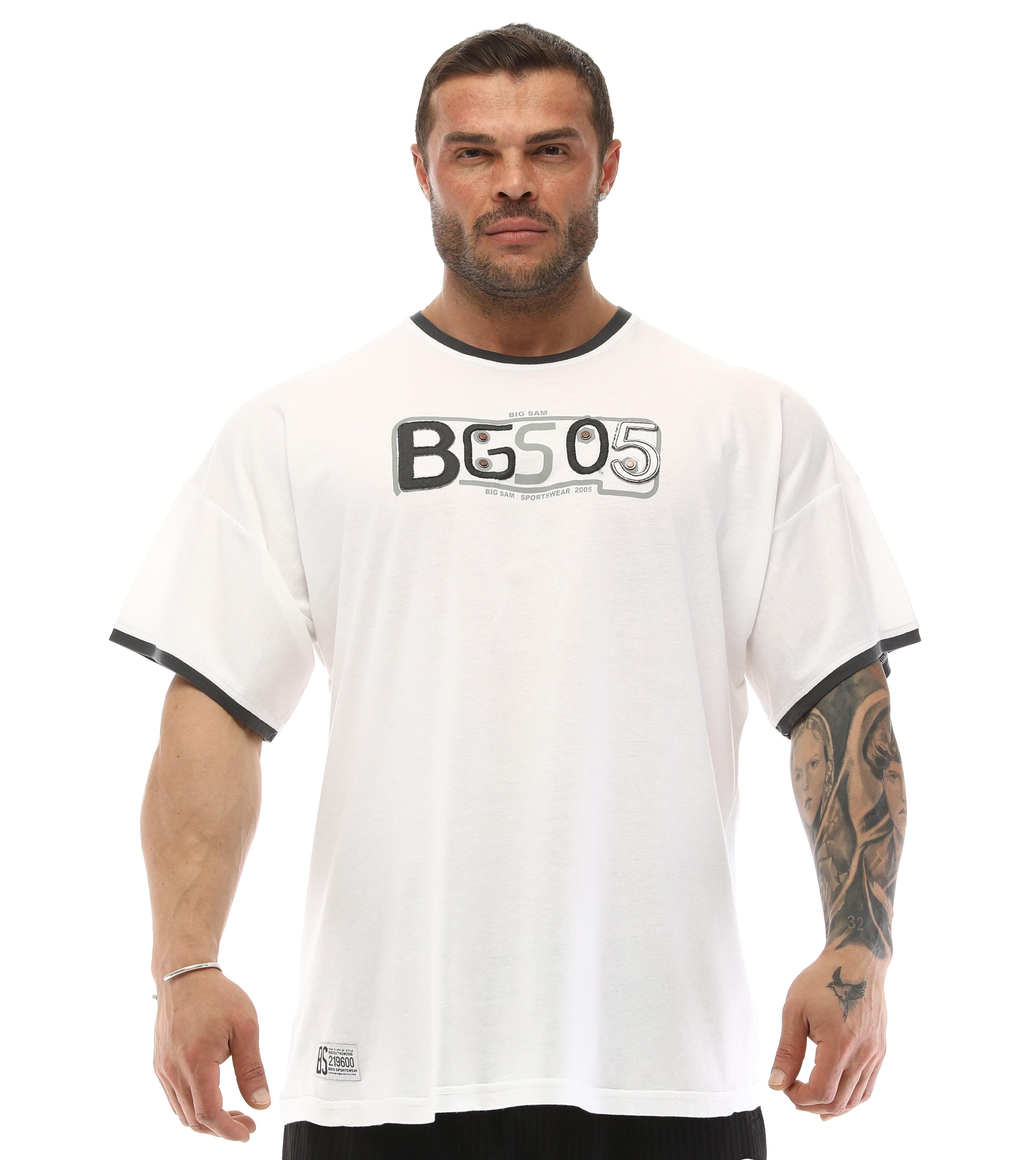 Rahat Kesim %100 Pamuk T-shirt Big Sam 2586