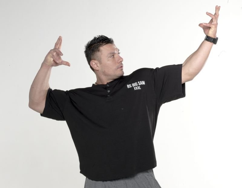 Rahat Kesim Antrneman Tişörtü Big Sam 2714