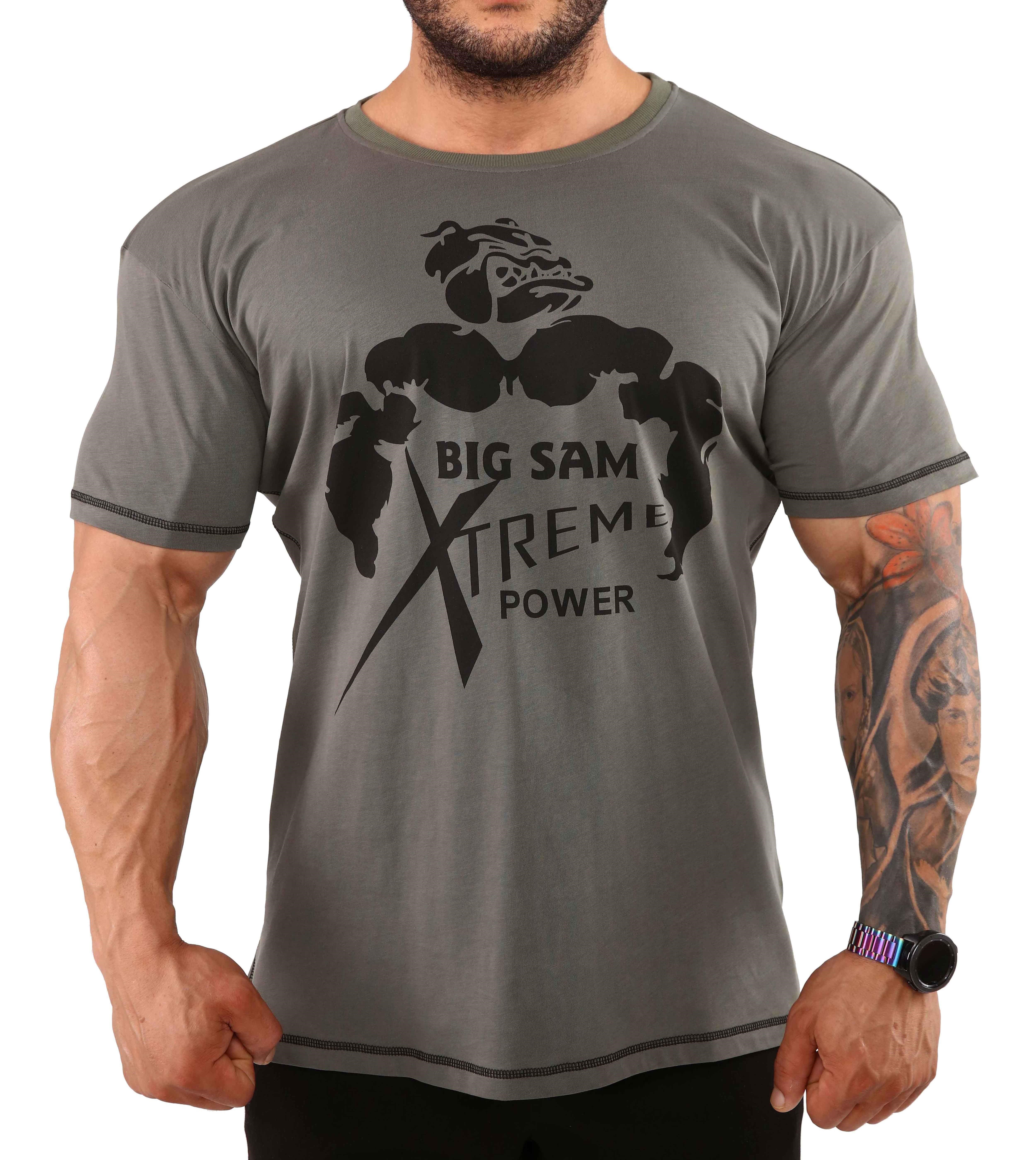 Regular Fit Extreme Spor T-shirt Big Sam 2853