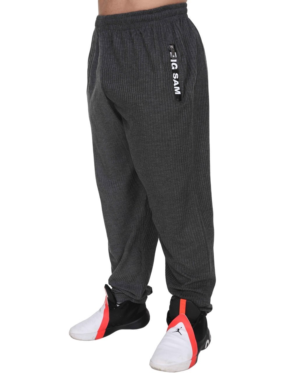Şalvar Kesim Body Pantolon Eşofman Altı Big Sam 1030