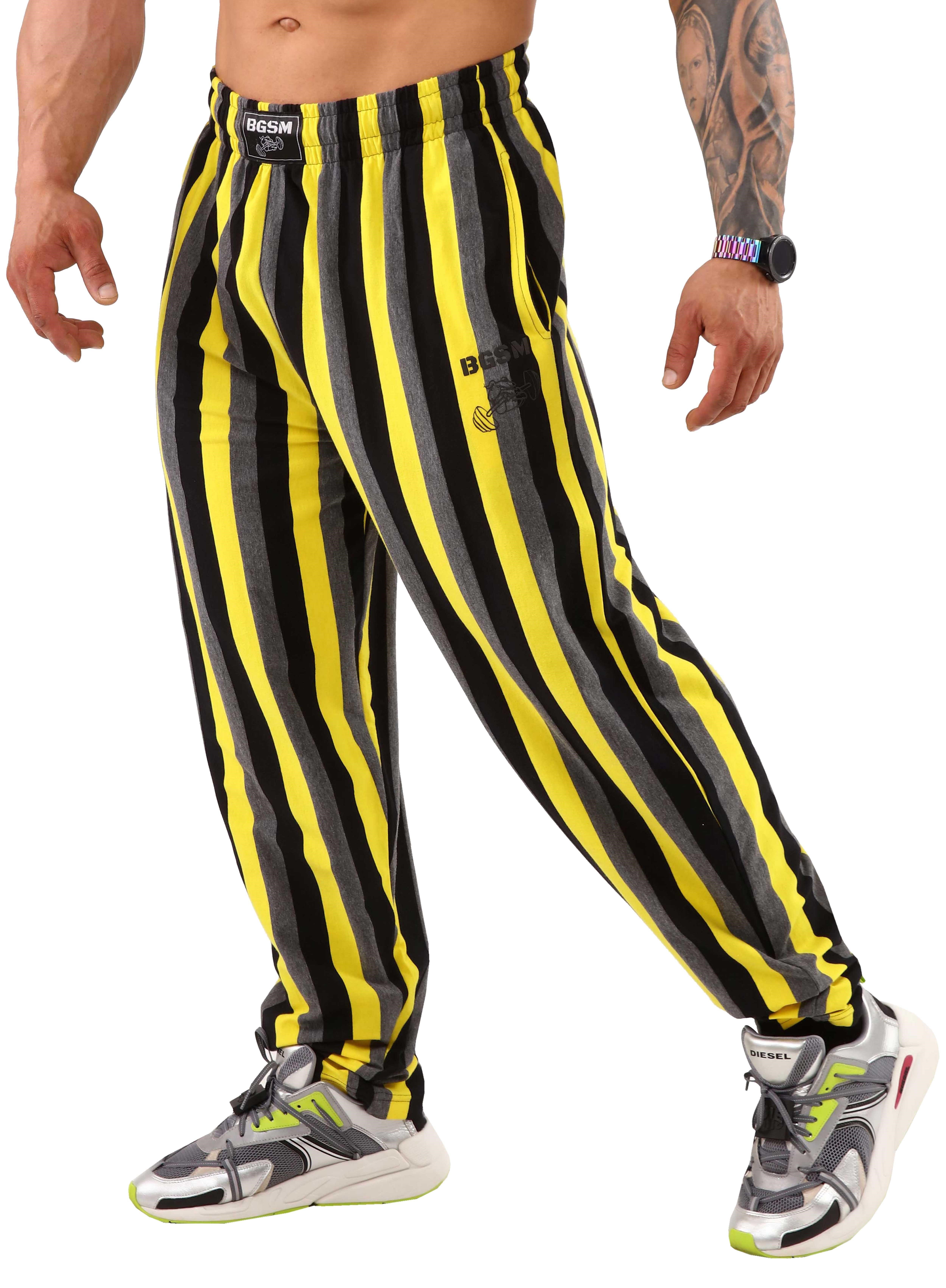 Şalvar Kesim Eşofman Altı Çizgili Body Pantolon BGSM PNT1339