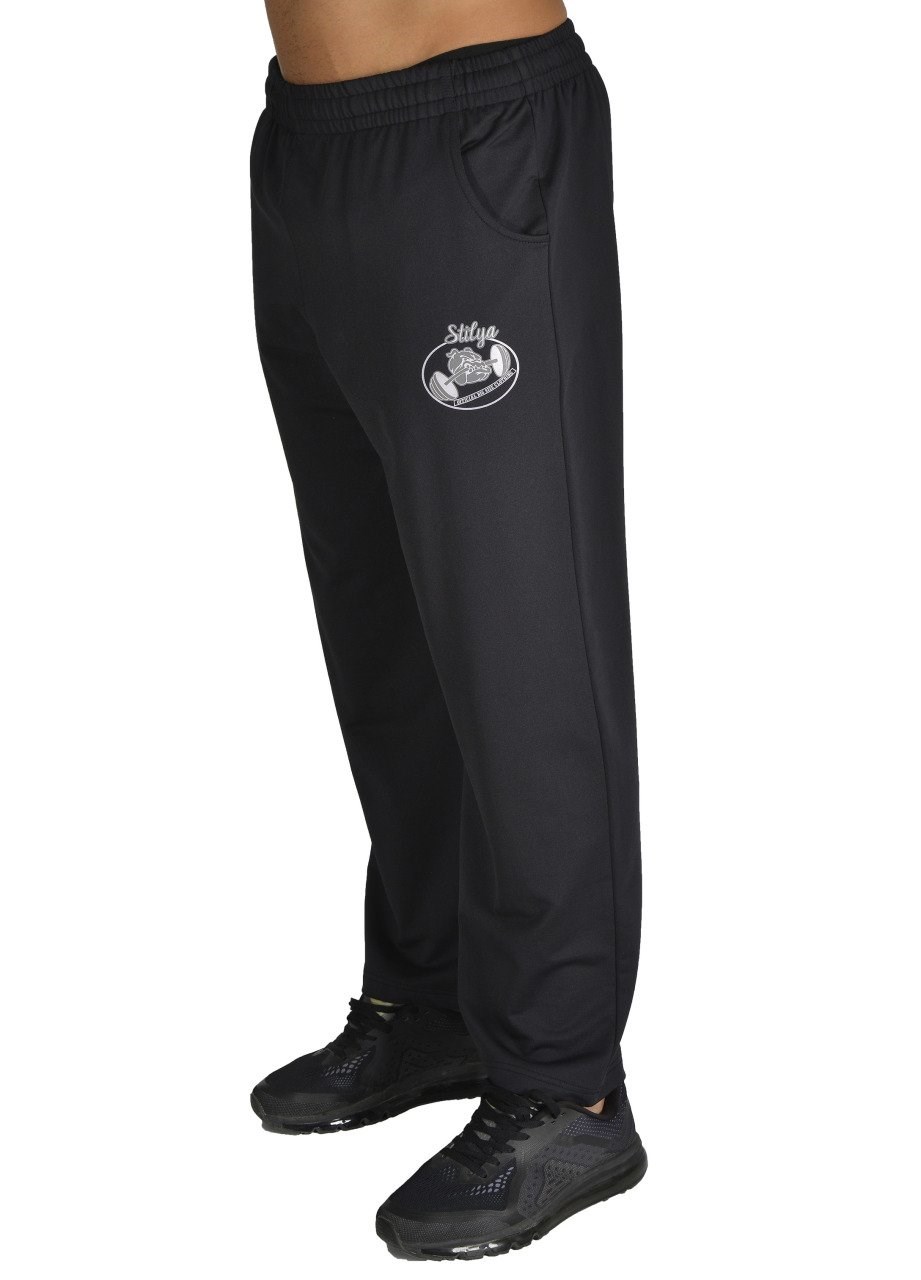 Siyah Body Pantolon Eşofman Altı Stilya 5513