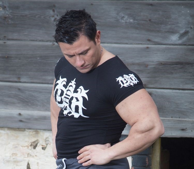 Siyah Slim Fit Tişört Big Sam 2800