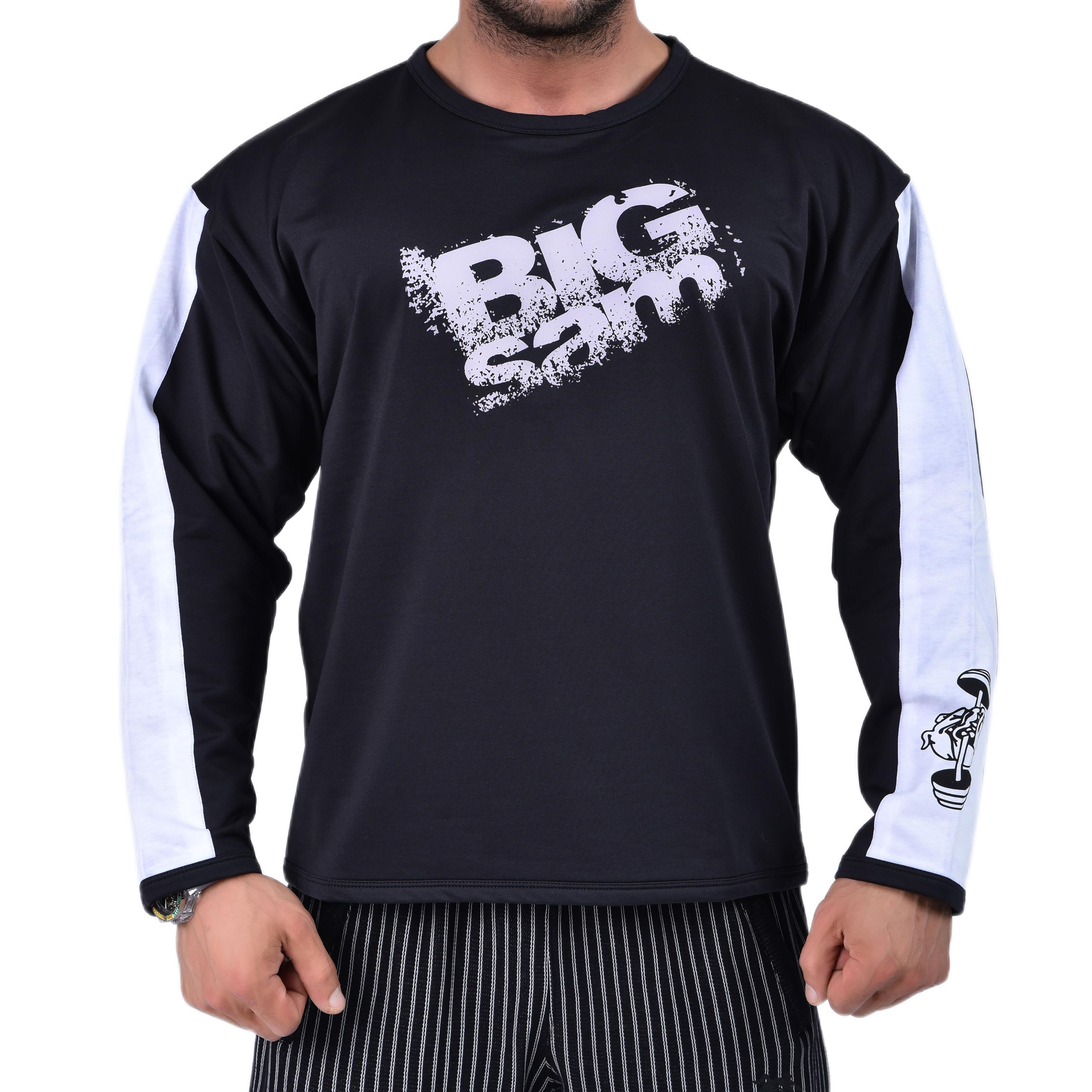 Siyah Sweatshirt Big Sam 4595