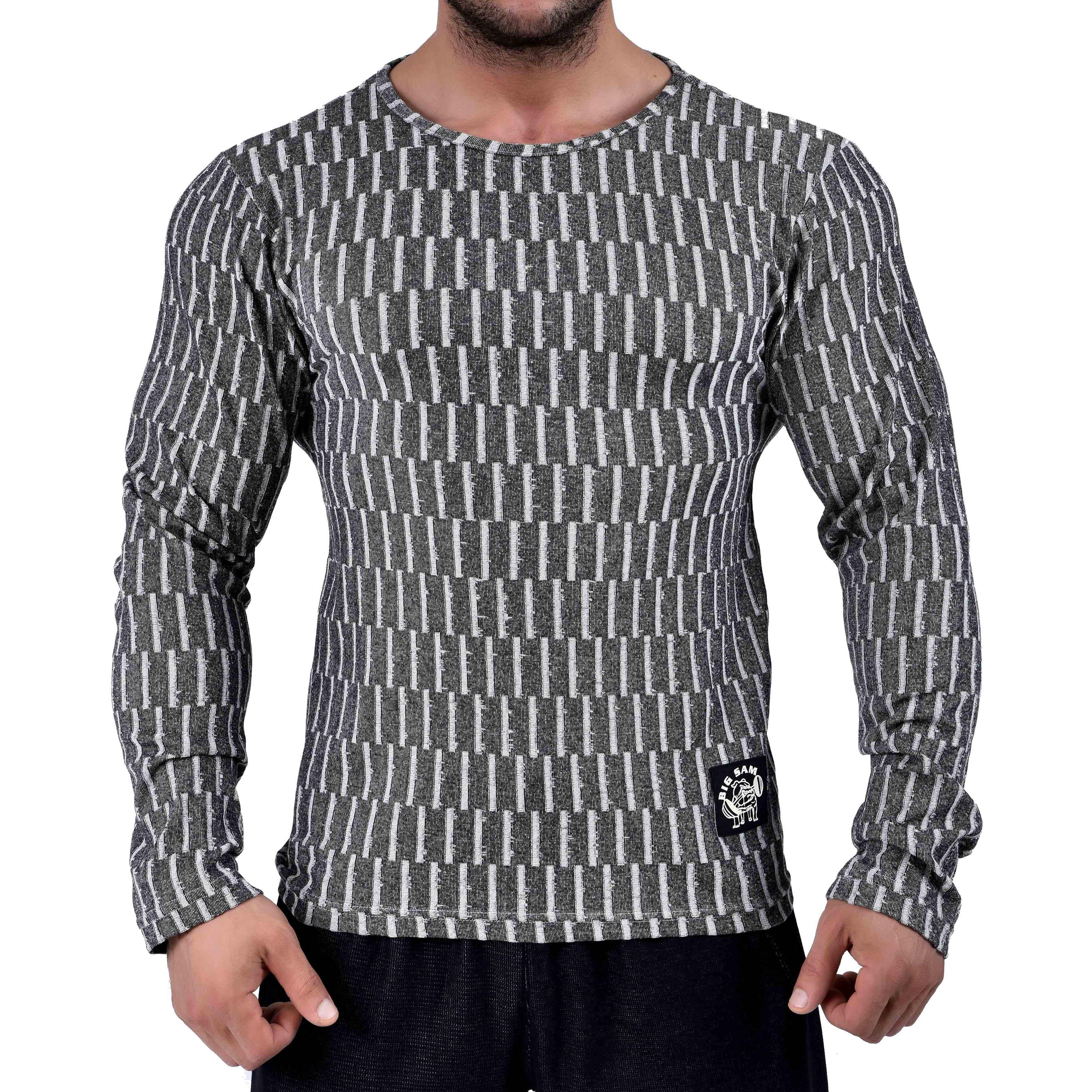 Slim Fit Sweatshirt Big Sam 4637