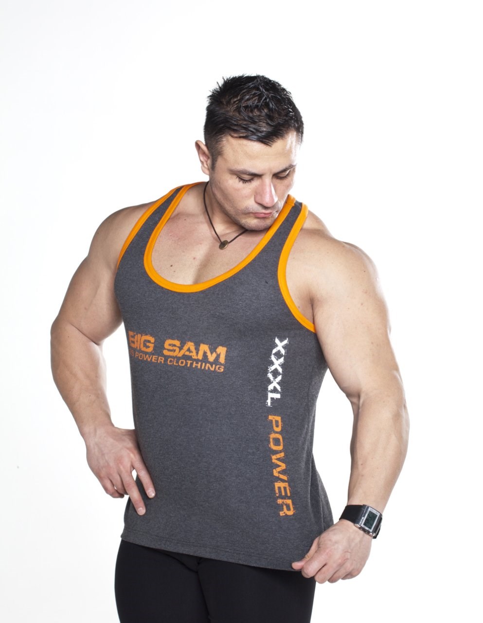 Spor Atlet Fitness Tank Top Big Sam 2069