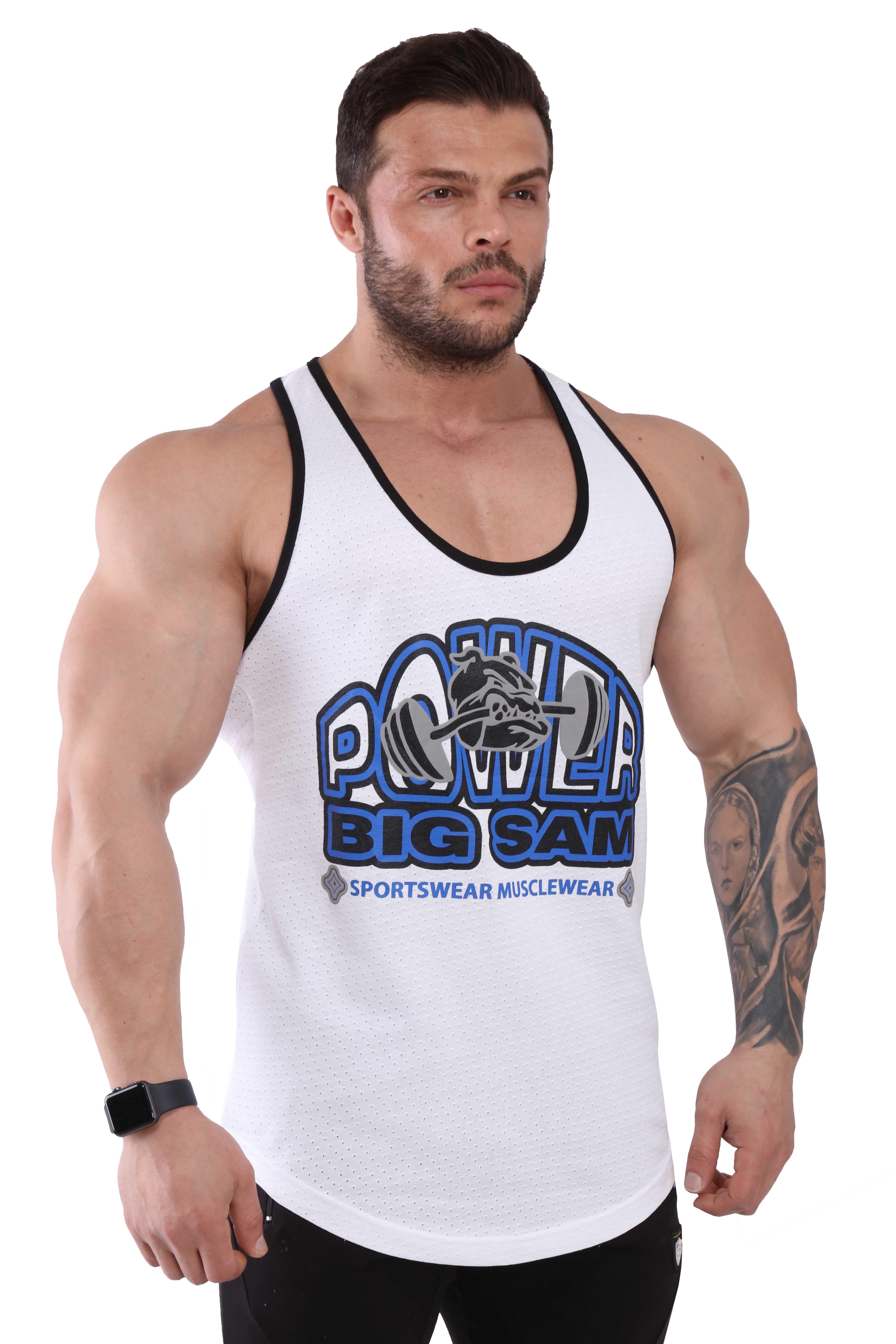 Spor Atlet Fitness Tank Top Big Sam 2304
