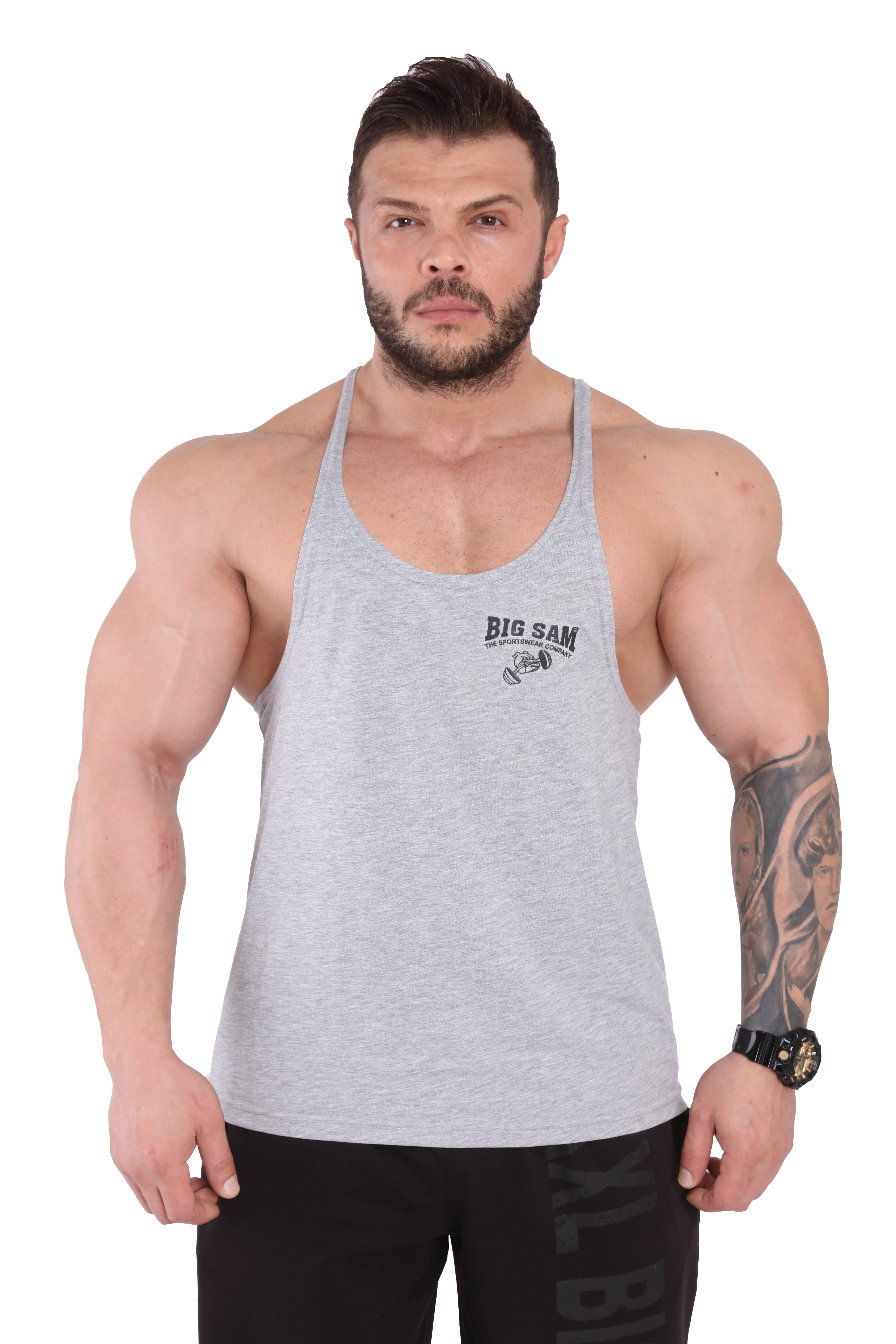 Spor Atlet İnce Askılı Tank Top Big Sam 2208