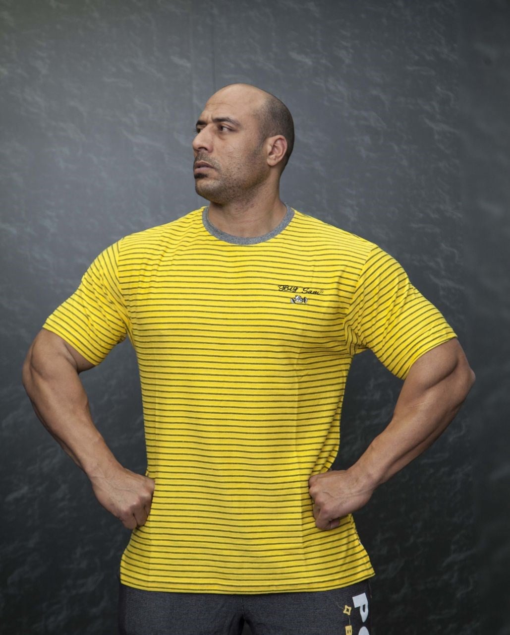 Spor Pamuklu T-shirt Big Sam 2692