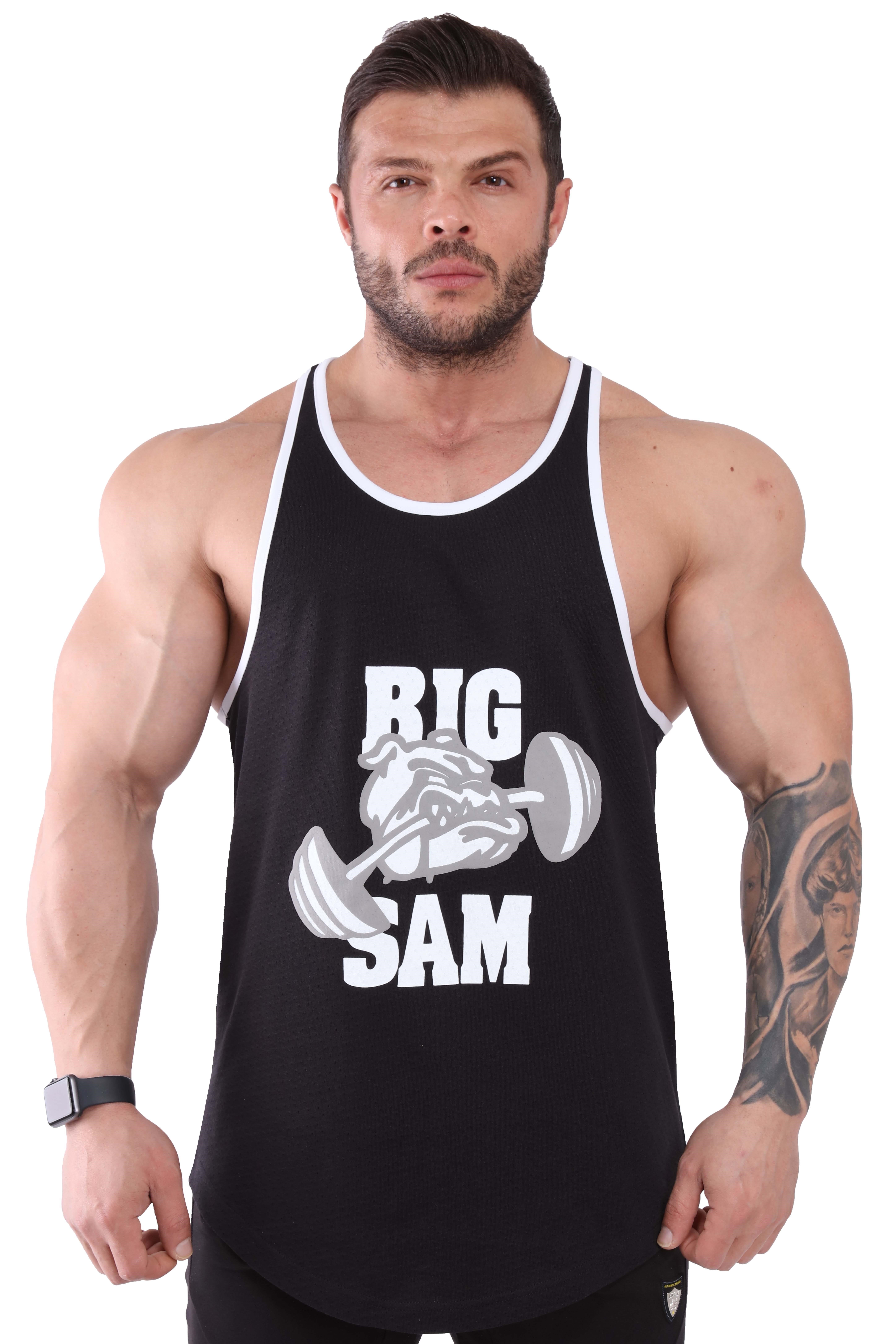 Tank Top Fileli Antrenman Atleti Big Sam 2294
