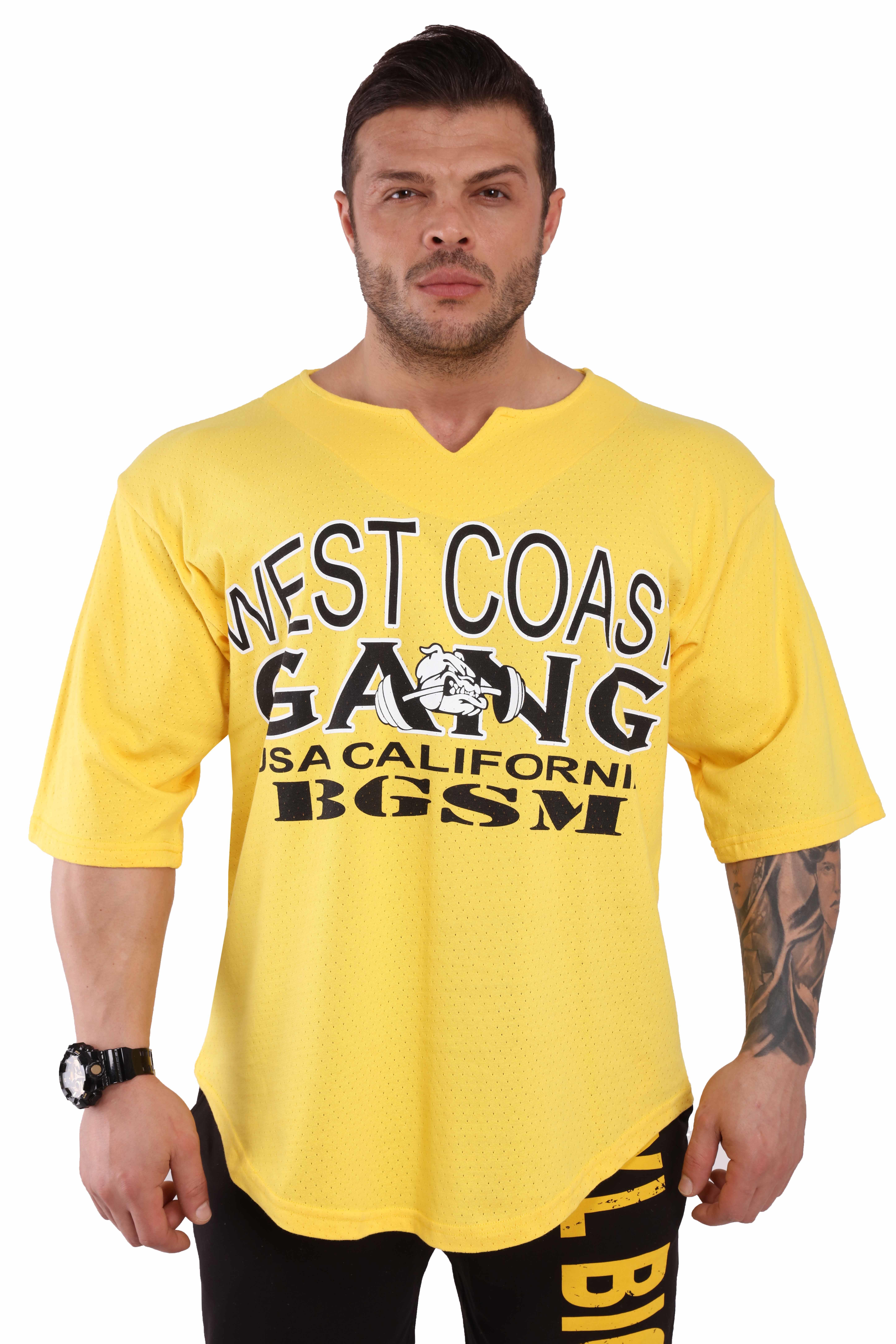 West Coast Bodybuilding Antrenman Tişörtü Big Sam 3285