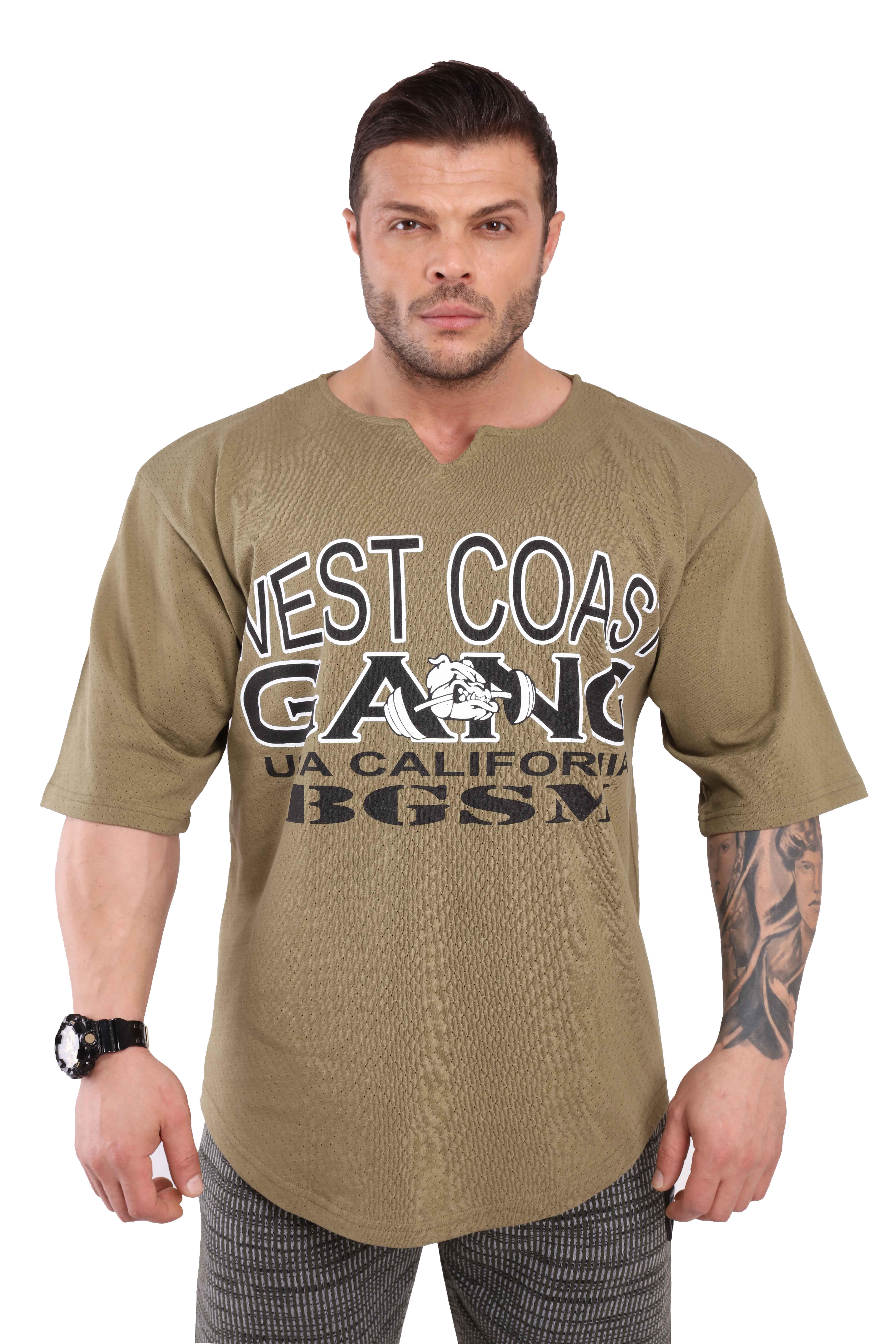West Coast Fitness Outdoor Antrenman T-shirt Big Sam Haki 3283