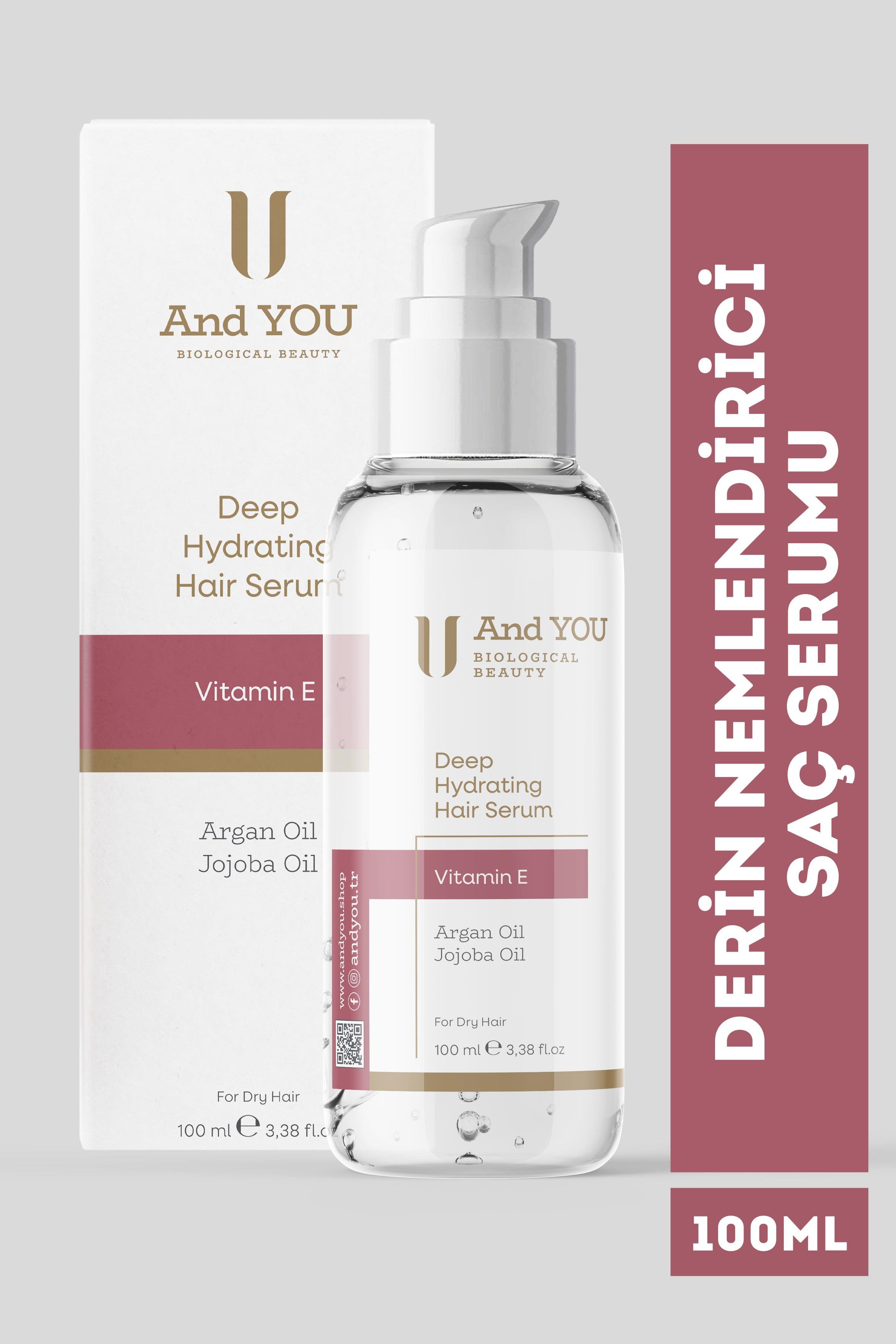 And You Deep Hydratıng Haır Serum / Derin Nemlendirici Saç Serumu 100 ml