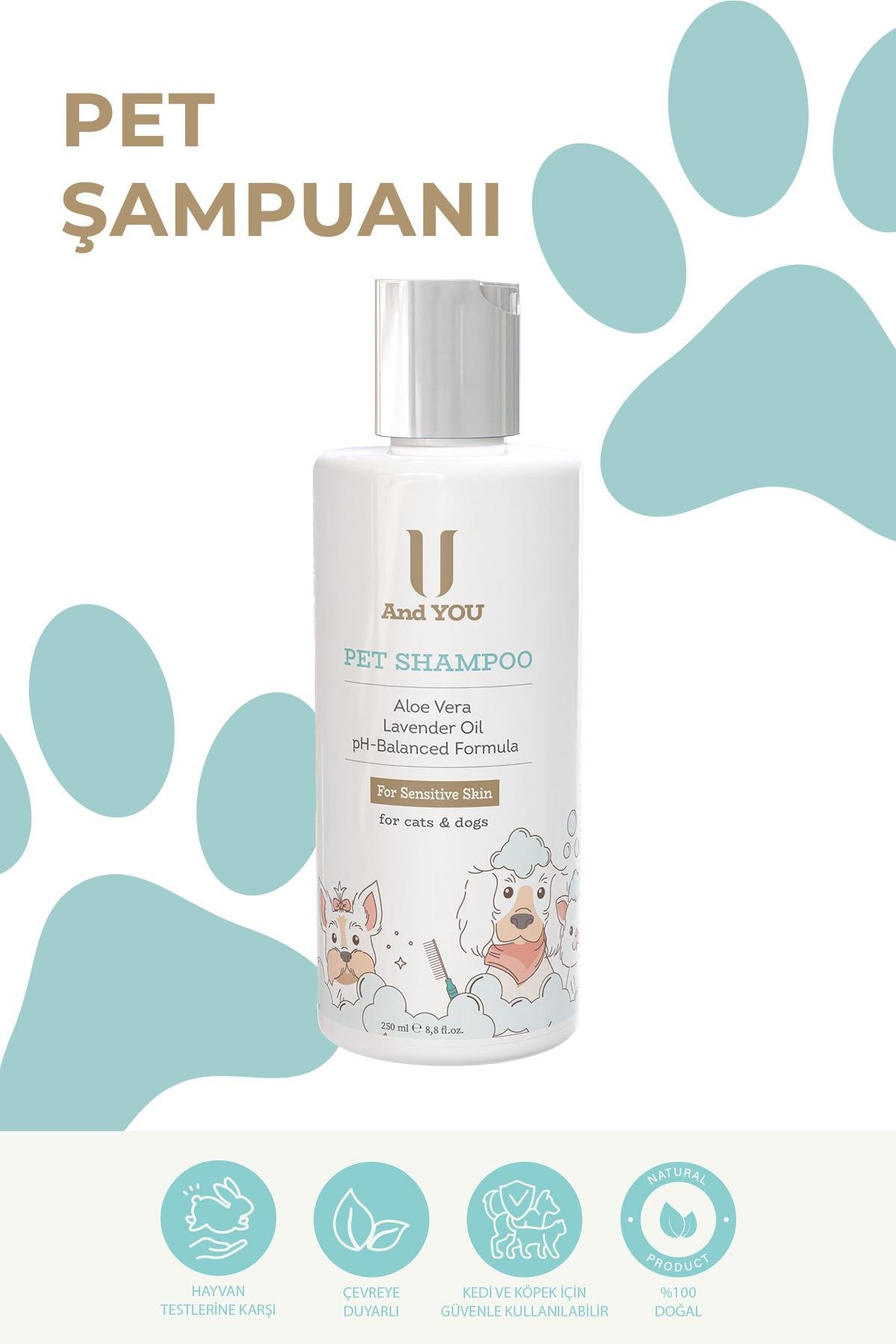 And You Pet Şampuanı 250 ml