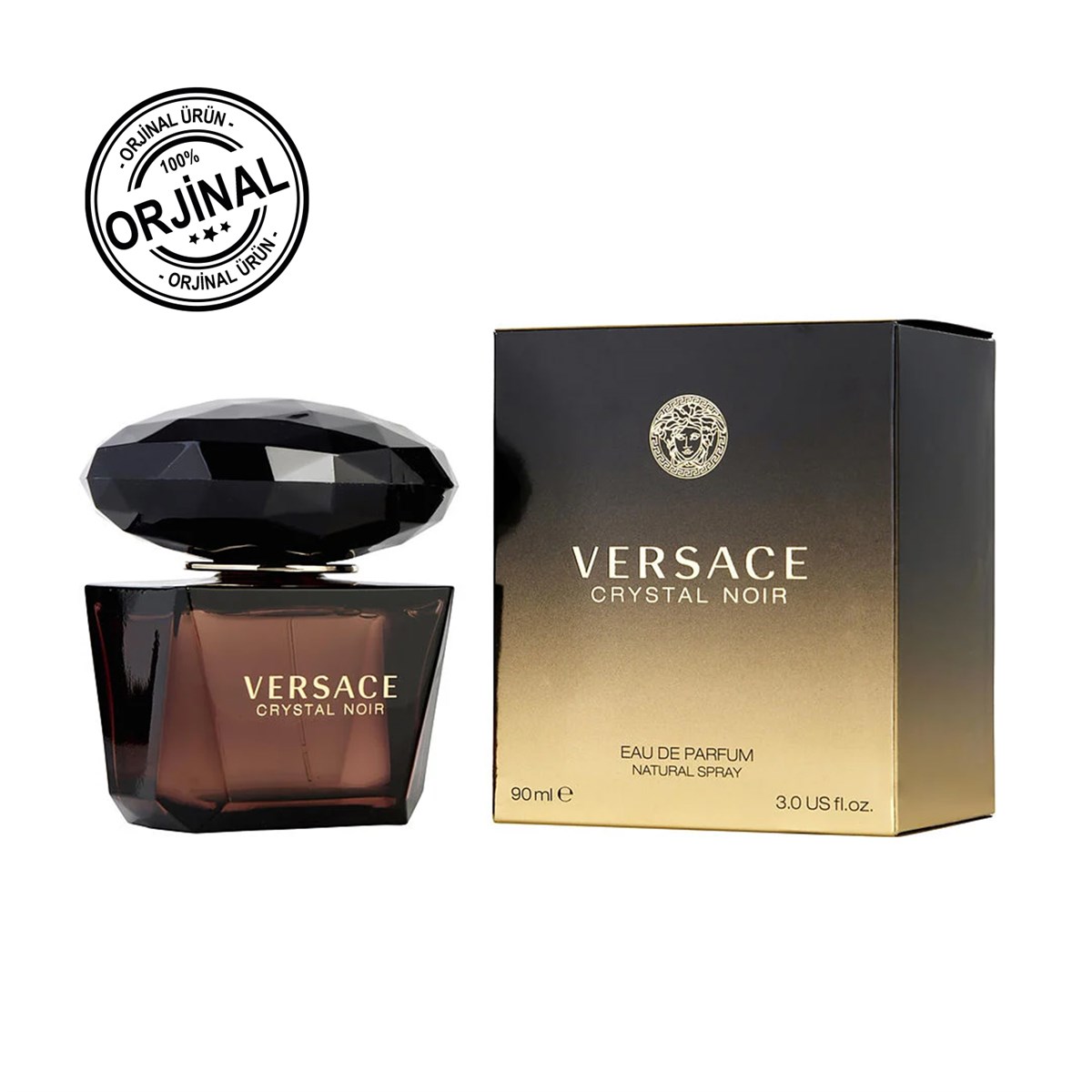 Black crystal духи. Versace Crystal Noir EDP 90ml. Versace Crystal Noir 90 ml. Версаче Кристалл Нуар Eau de Parfum. Блэк Кристалл духи Версаче.