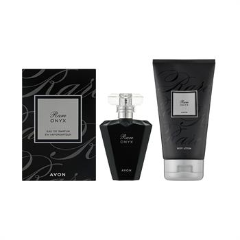 Avon Rare Onyx 50 ml Edp Kadın Parfümü ve Body Lotion Set