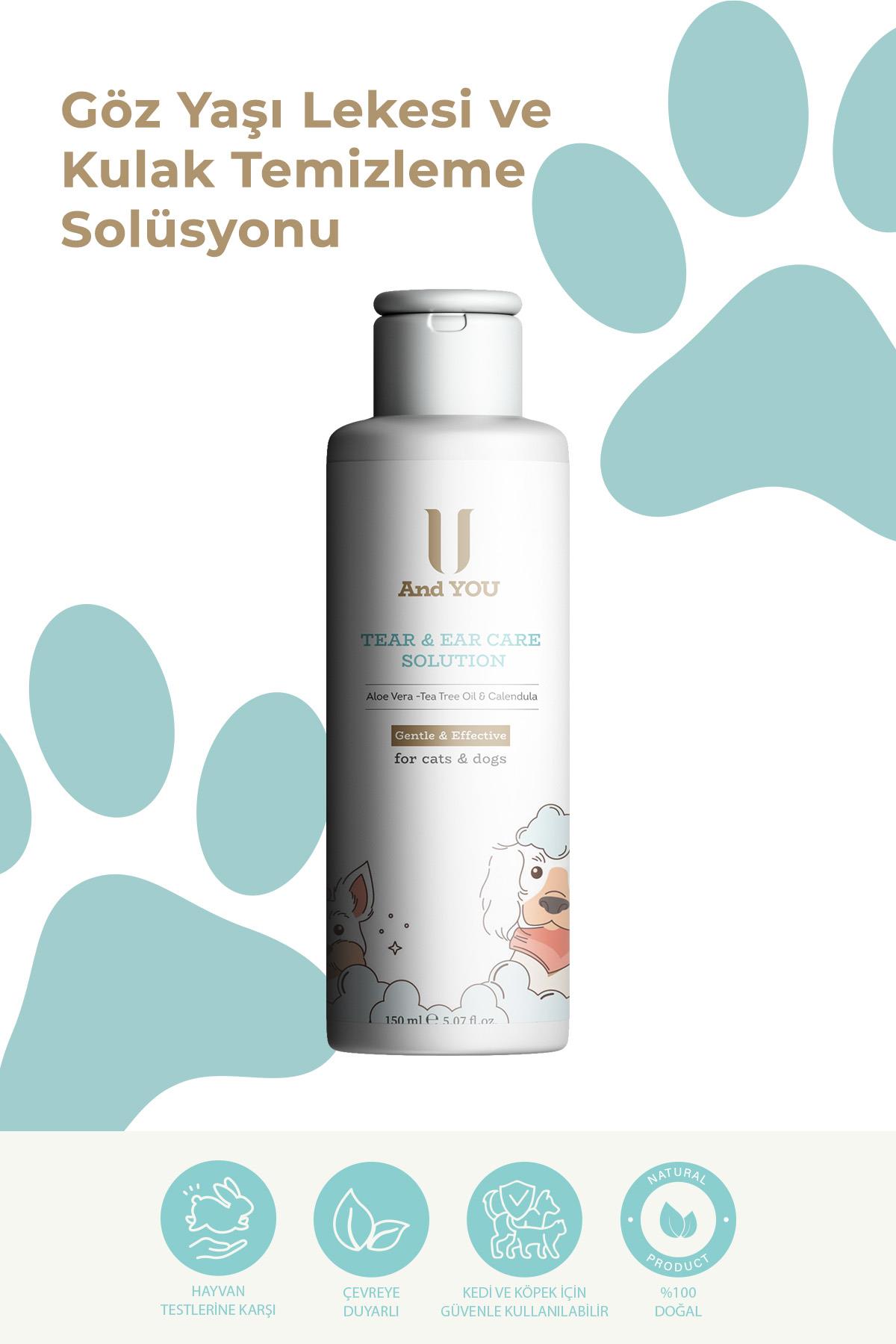 And You Göz Yaşı Lekesi ve Kulak Temizleme Solüsyonu 150 ml