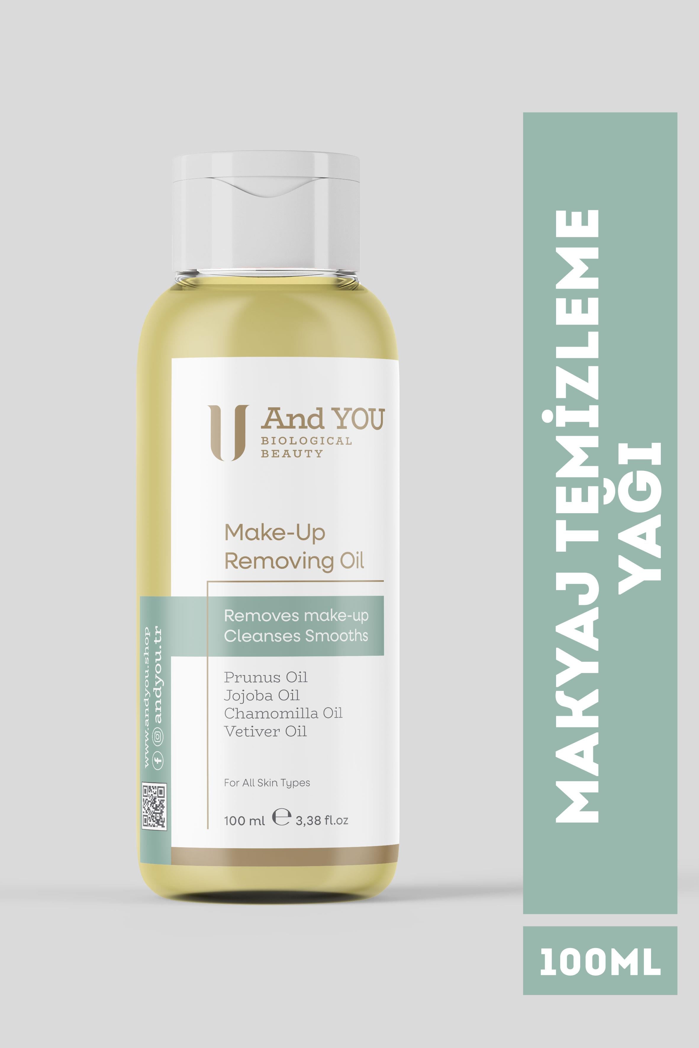 And You MAKE-UP REMOVING OIL / Makyaj Temizleme Yağı 100 ml