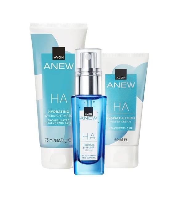 Anew Hyalüronik Asit İçeren Krem Serum ve Make Bakım Seti